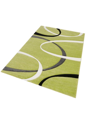 my home Teppich »Bilbao«, rechteckig, 13 mm Höhe, handgearbeiteter Konturenschnitt,... kaufen