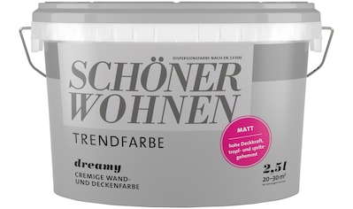 SCHÖNER WOHNEN FARBE Wand- und Deckenfarbe »TRENDFARBE«