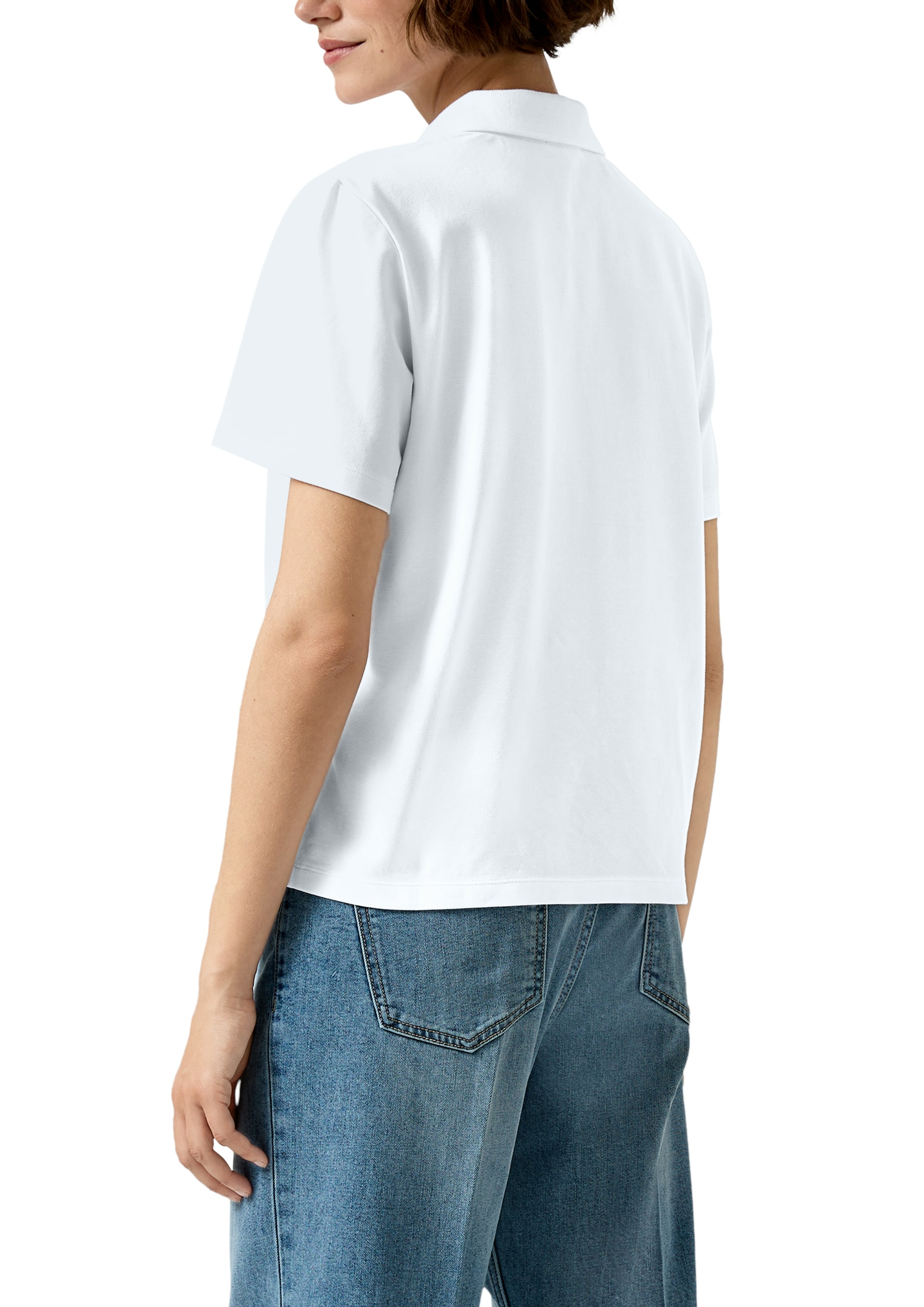 s.Oliver Poloshirt mit Piqué-Struktur