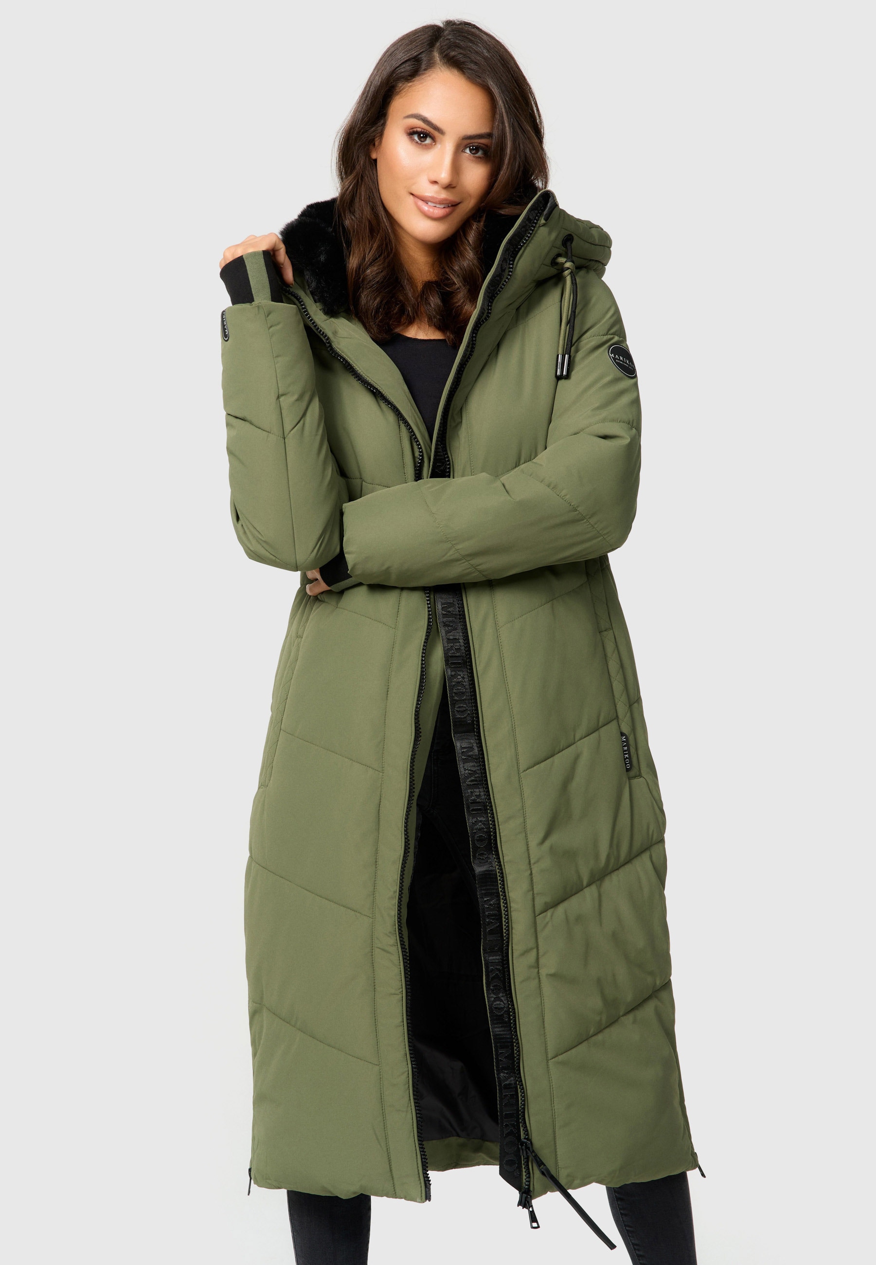 Marikoo Winterjacke »Marikoo Nadaree XVI Damen Winterjacke B979«