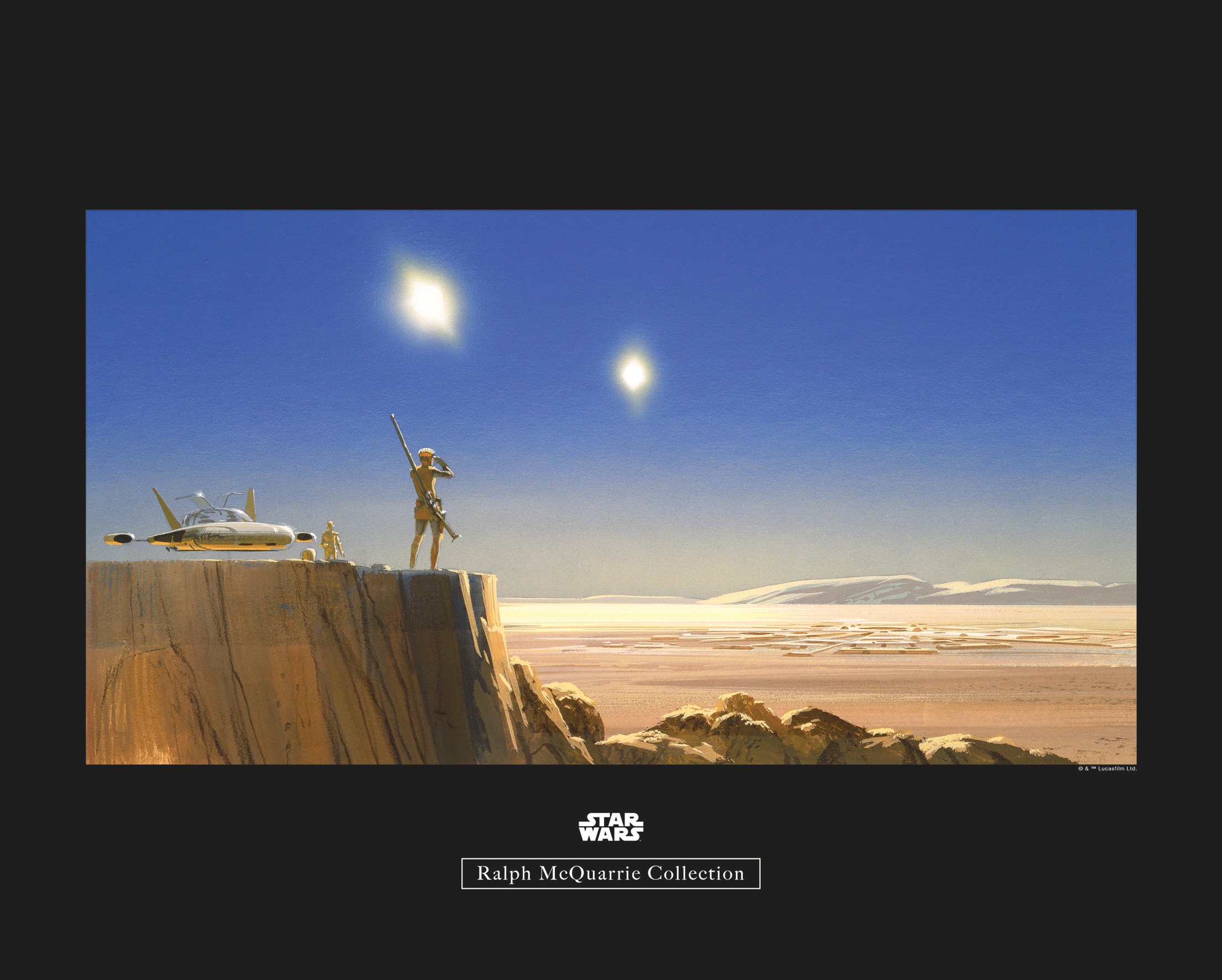 Poster »Star Wars Classic RMQ Mos Eisley Edge«, Star Wars, (1 St.), Kinderzimmer,...