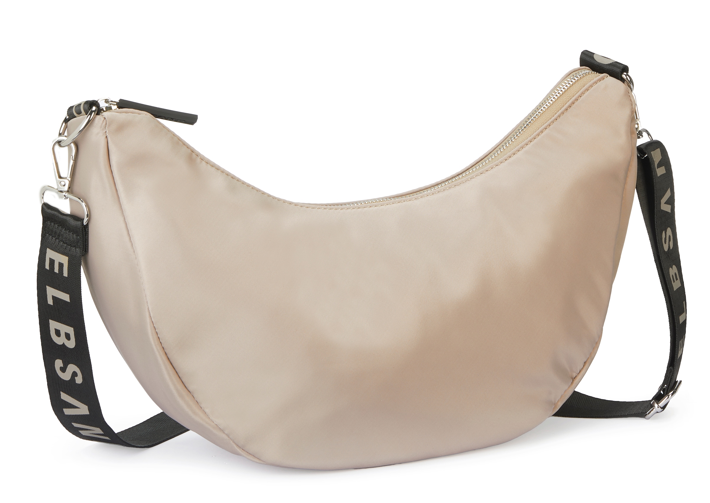 Elbsand Umhängetasche »Hobo-Tasche, Schultertasche, Minibag, Henkeltasche, Crossbody Bag« Handtasche Damen zum Umhängen aus weichem Material VEGAN