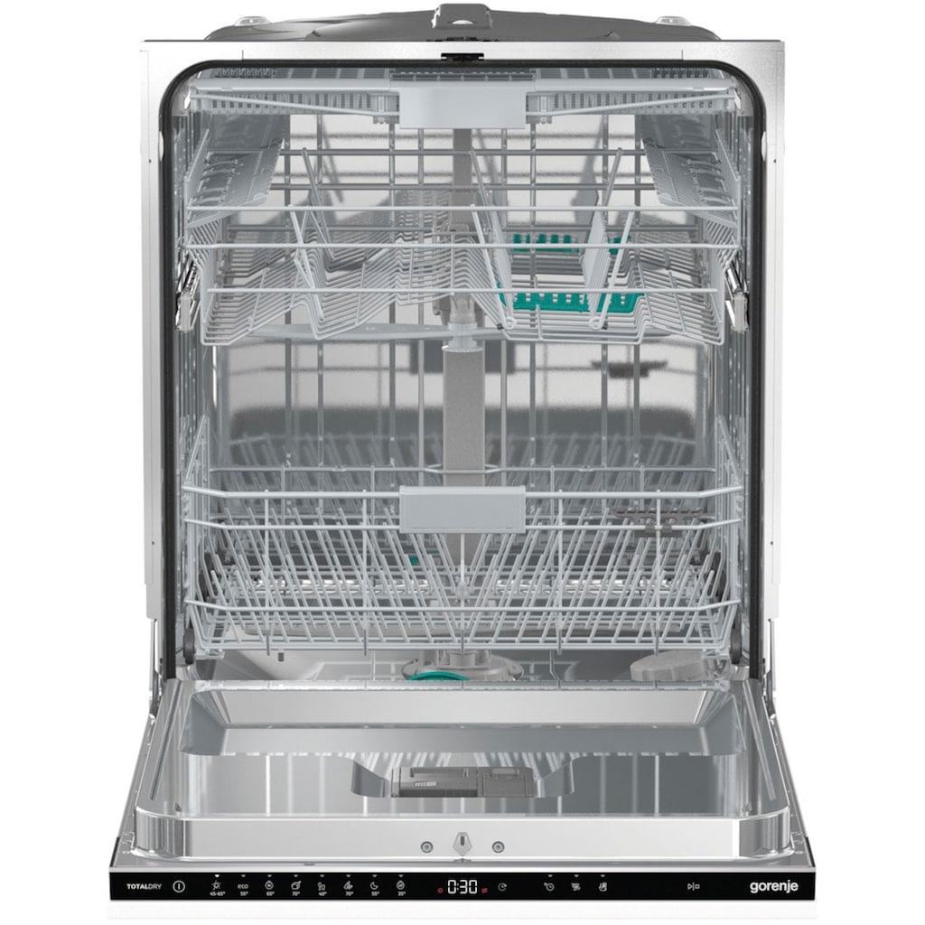 GORENJE vollintegrierbarer Geschirrspüler, GV663C60, 16 Maßgedecke