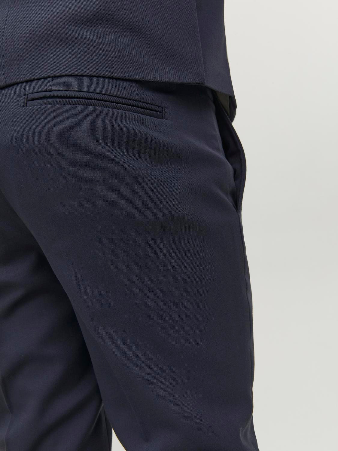Jack & Jones Junior Anzughose »JPRSOLAR elastisch, pflegeleicht, komfortabel«  unifarben, modisch, slim fit, Web