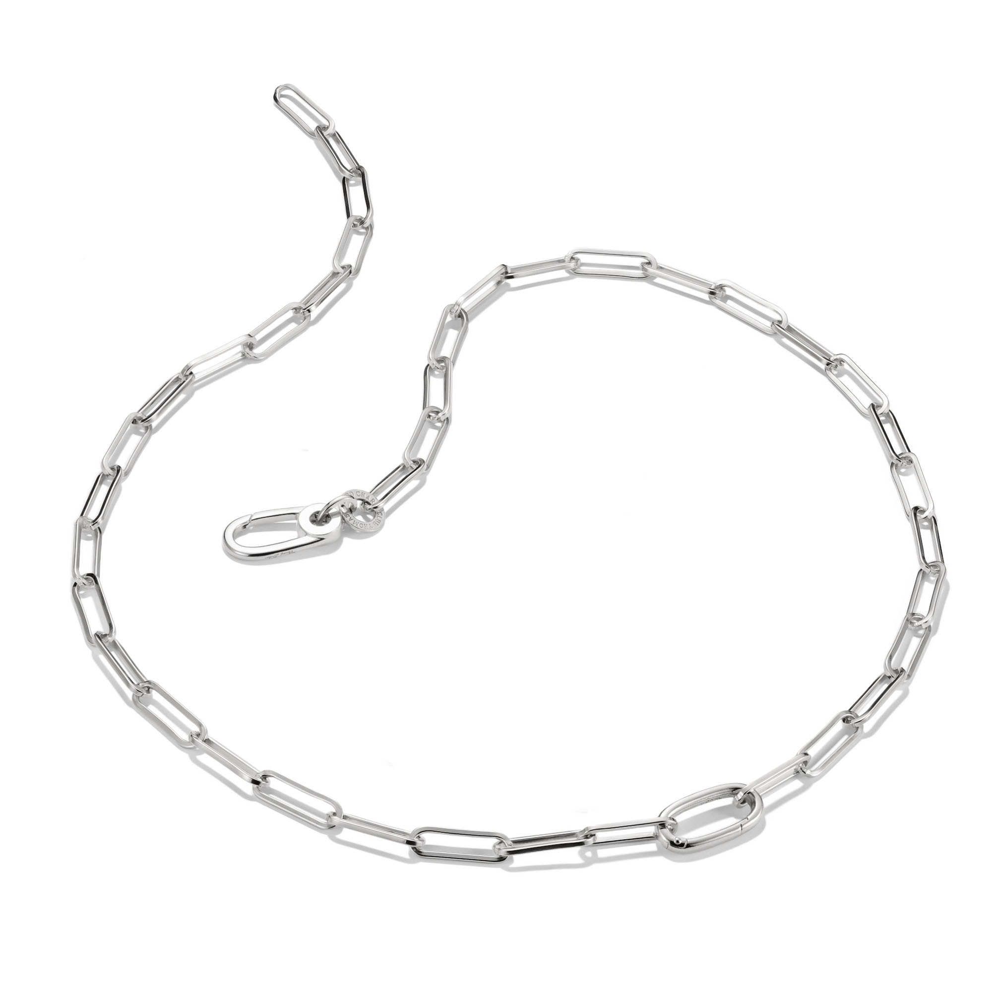 THOMAS SABO Charm-Kette »Charm Club Connect: Paperclip mit einem Connect Link«