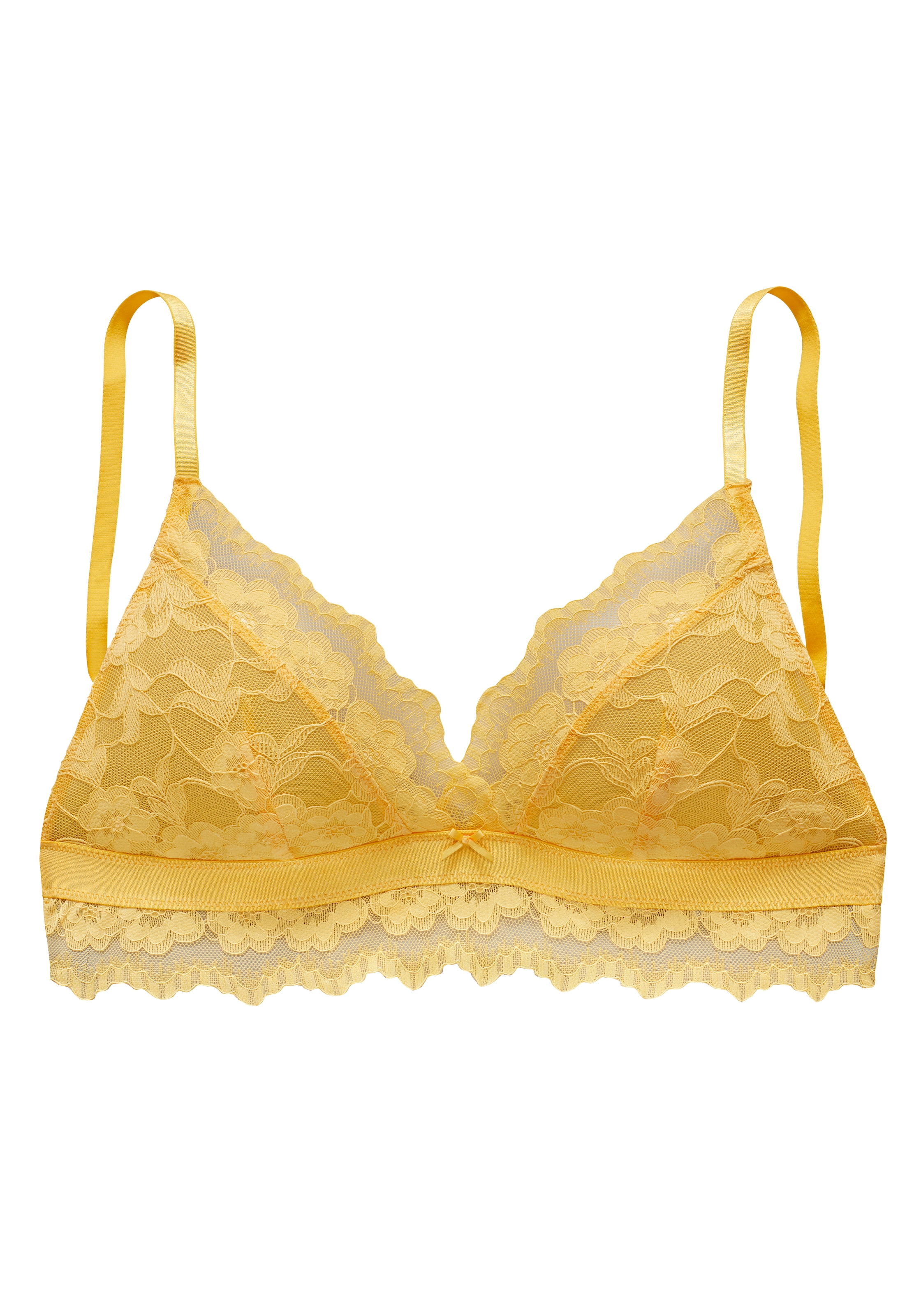 LASCANA Bralette-BH ohne Bügel aus elastischer Jacquardspitze, sexy Dessous