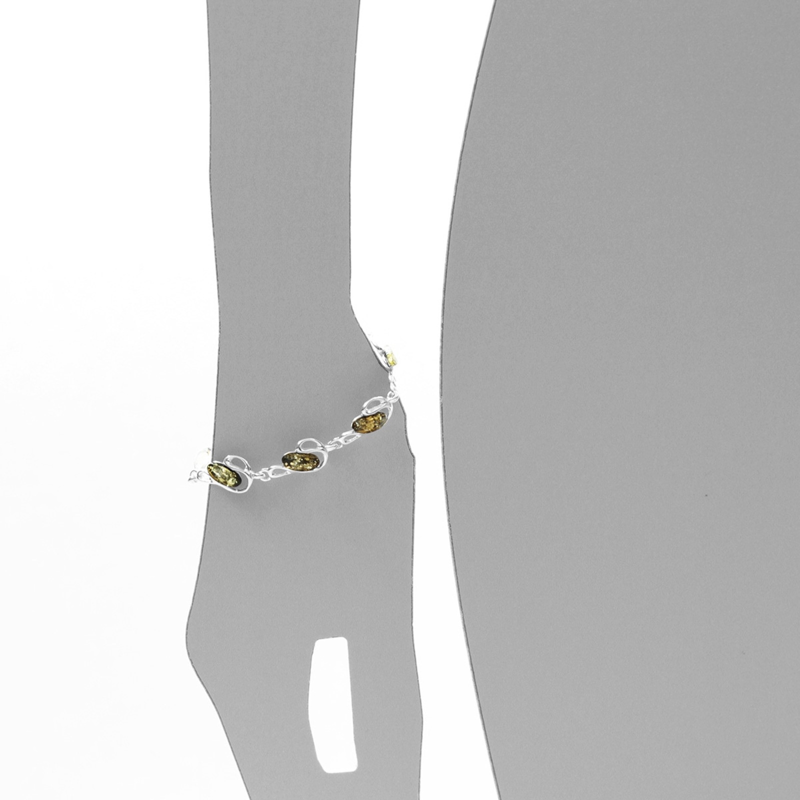 OSTSEE-SCHMUCK Armband »- Ortrun - Silber 925/000 - Bernstein«