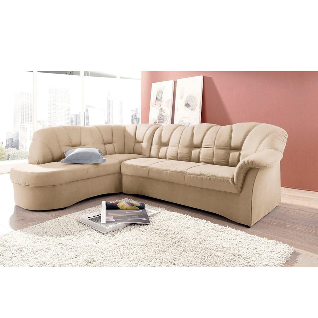 DOMO collection Ecksofa »Papenburg L-Form«