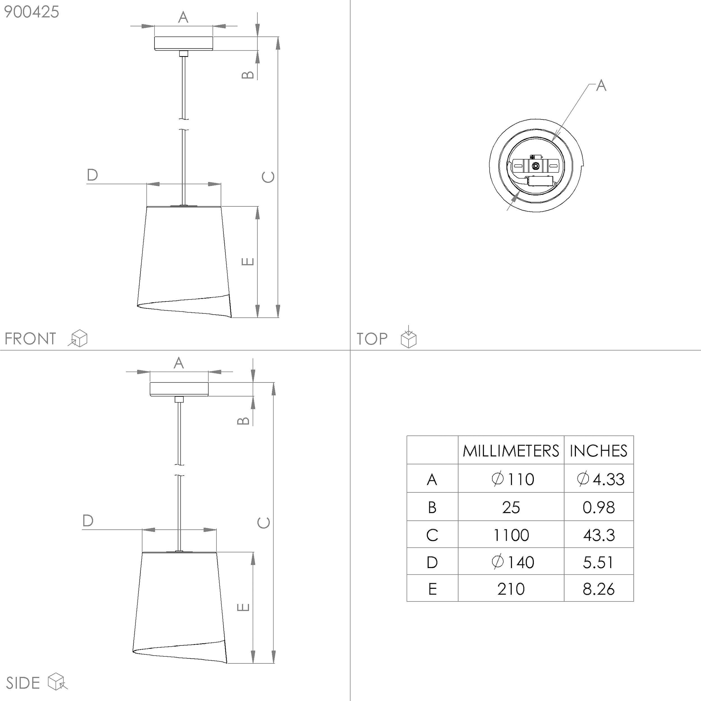 EGLO Hängeleuchte »BOLIVIA« E27 1 Stk. Hängeleuchte in schwarz aus Stahl  -  exkl. E27 - 40W