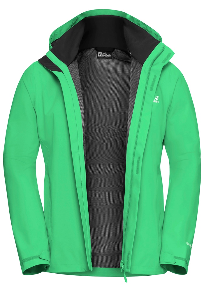 Jack Wolfskin Funktionsjacke »TRAILTIME 2L JKT M« mit Kapuze