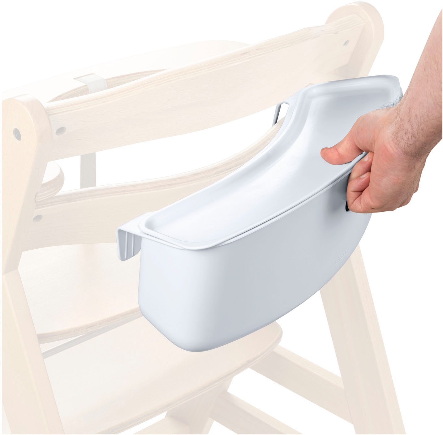 Hauck Aufbewahrungsbox »Highchair Box S, white«, für Hochstühle