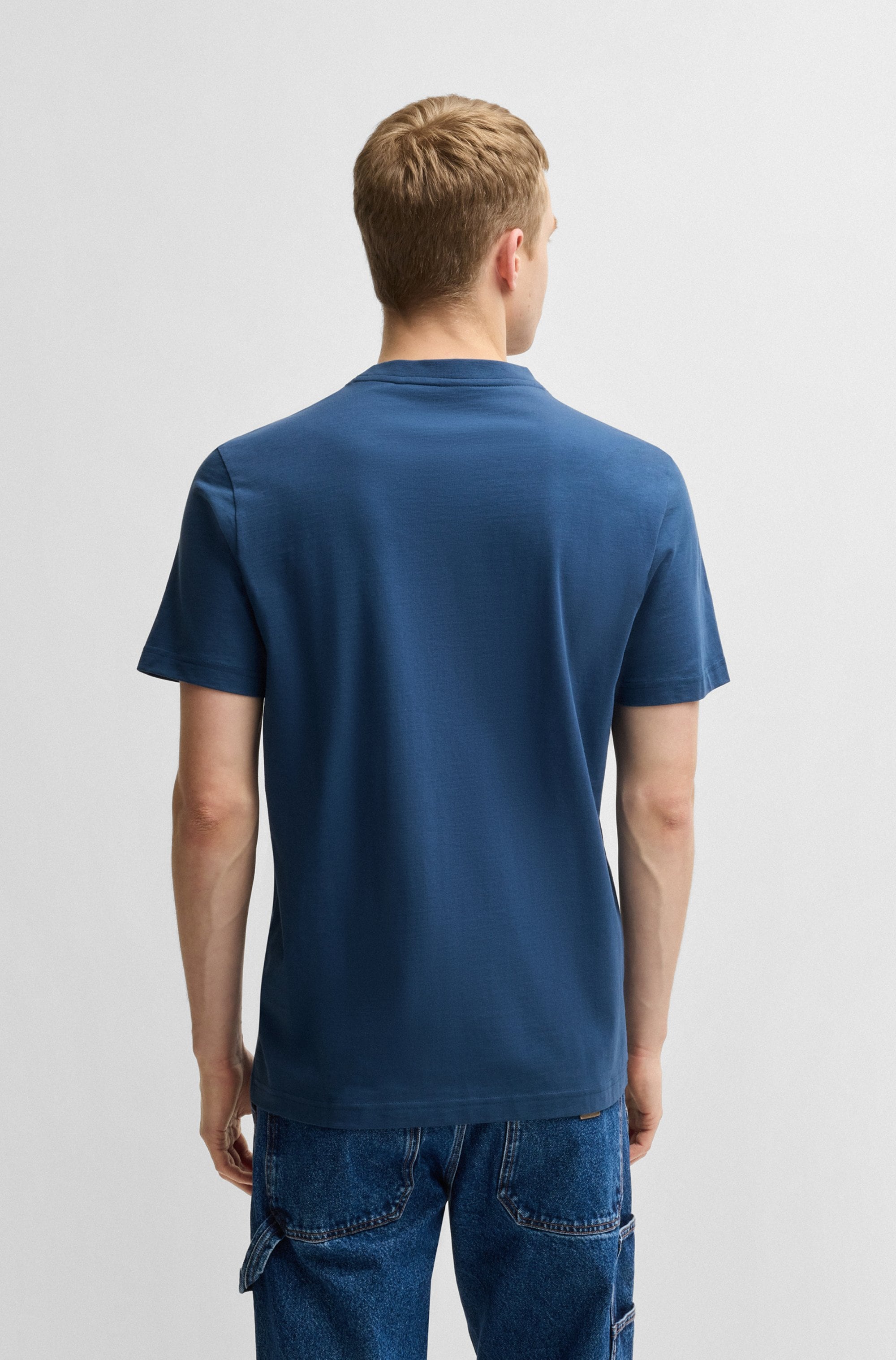BOSS ORANGE T-Shirt »Te Dunetrace«, mit großem Fotodruck
