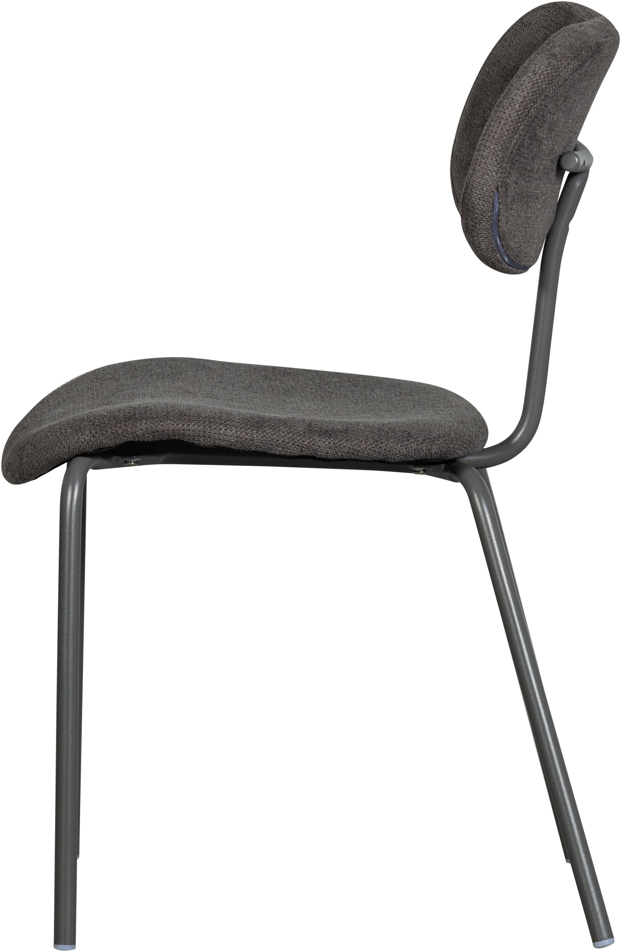 WOOOD Esszimmerstuhl »Link«, (Set), 2 St., Struktur weich, schlankes Design, gepolstert, Höhe 93 cm x Breite 79 cm