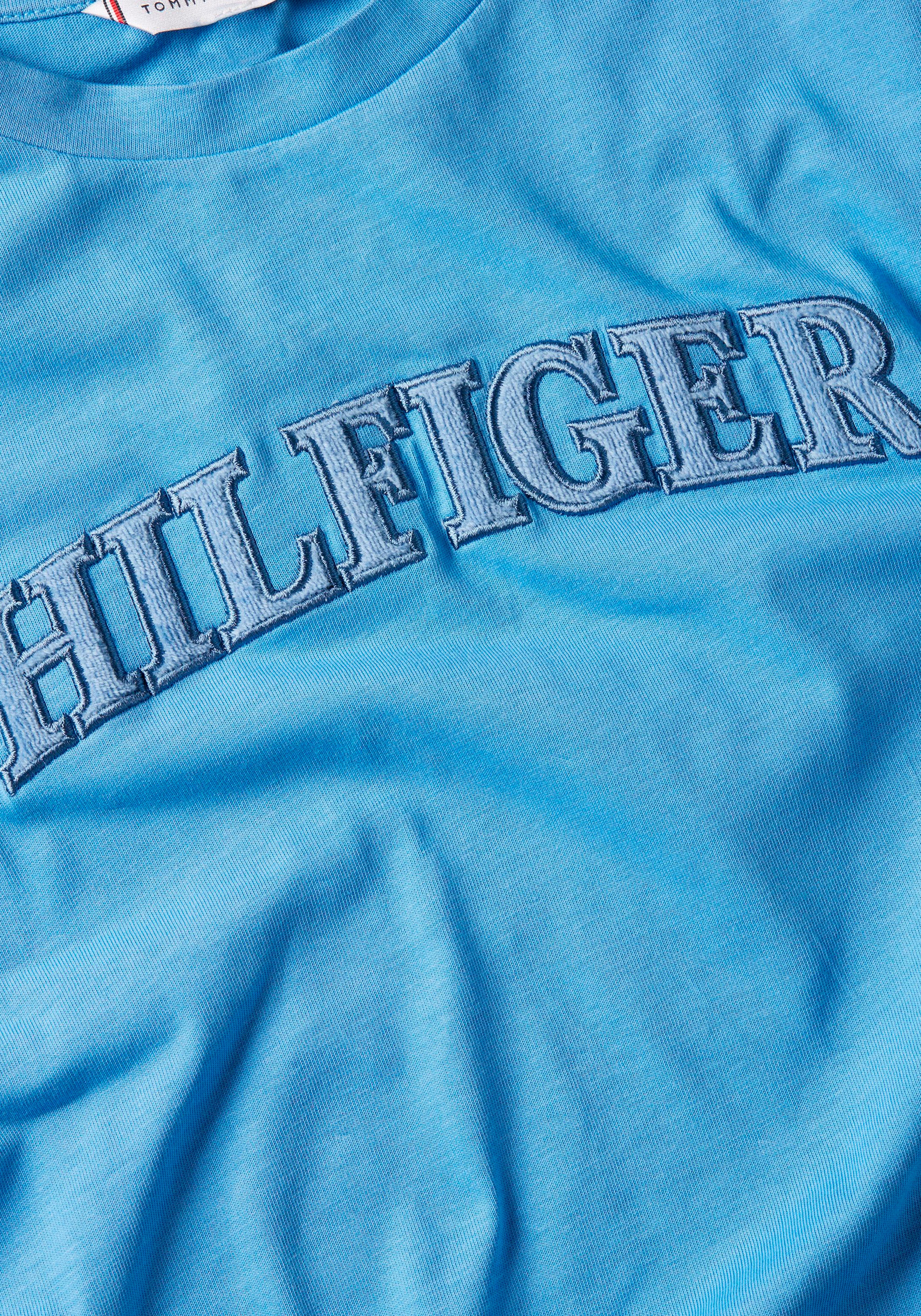 Tommy Hilfiger T-Shirt »REG TONAL bei HILFIGER Hilfiger Tommy C-NK Markenlabel ♕ SS«, mit