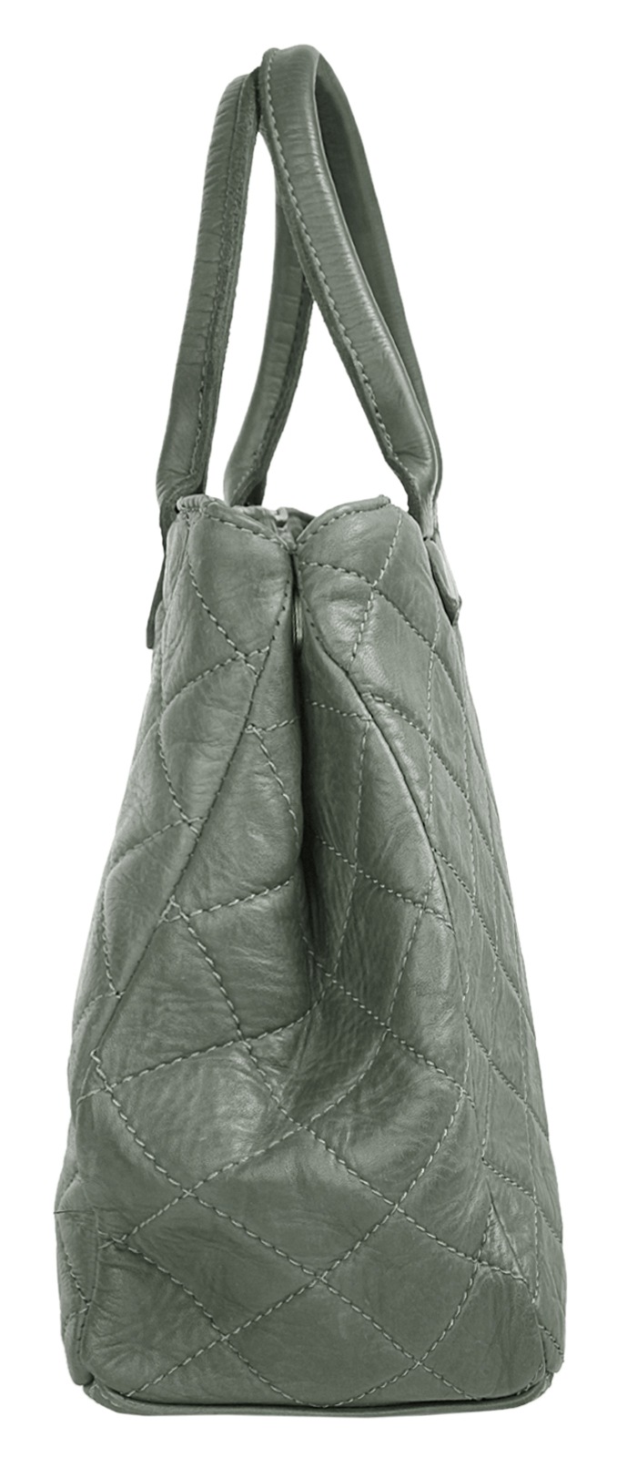 Samantha Look Henkeltasche, echt Leder, Made in Italy