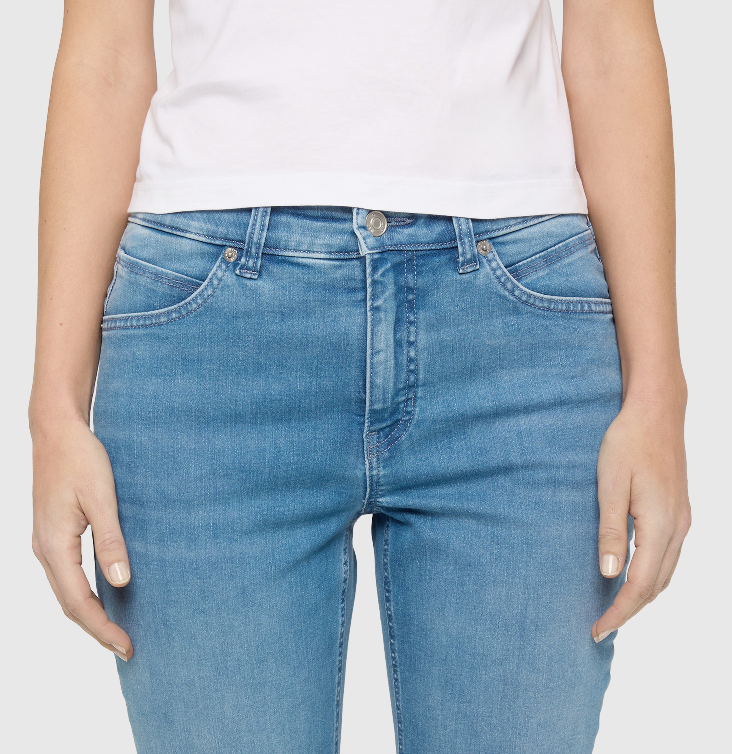 MAC Stretch-Jeans »Melanie« Gerade geschnitten
