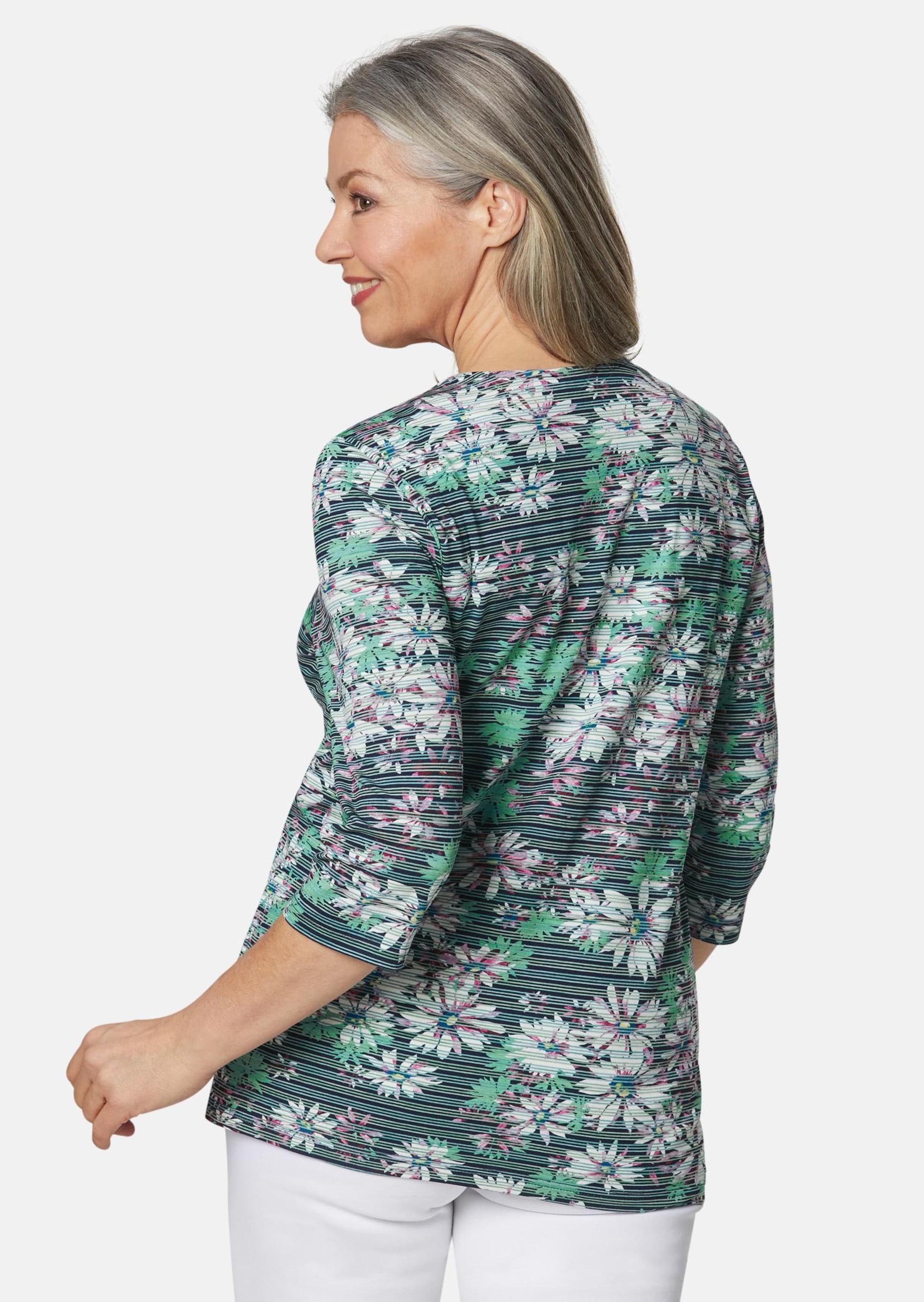GOLDNER Sommerjacke »Kurzgröße Figurumspielende Shirtjacke«