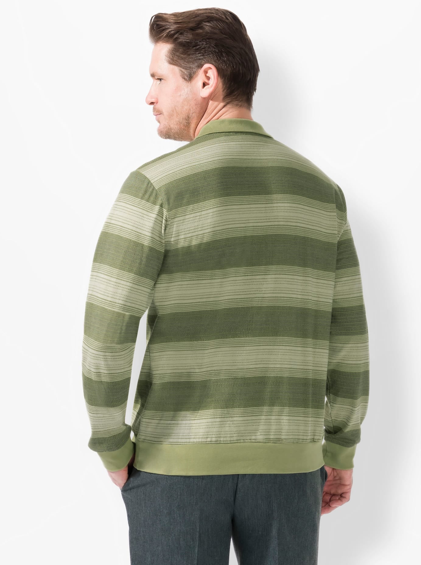 Marco Donati Poloshirt »Langarm-Shirt«, (1 tlg.)