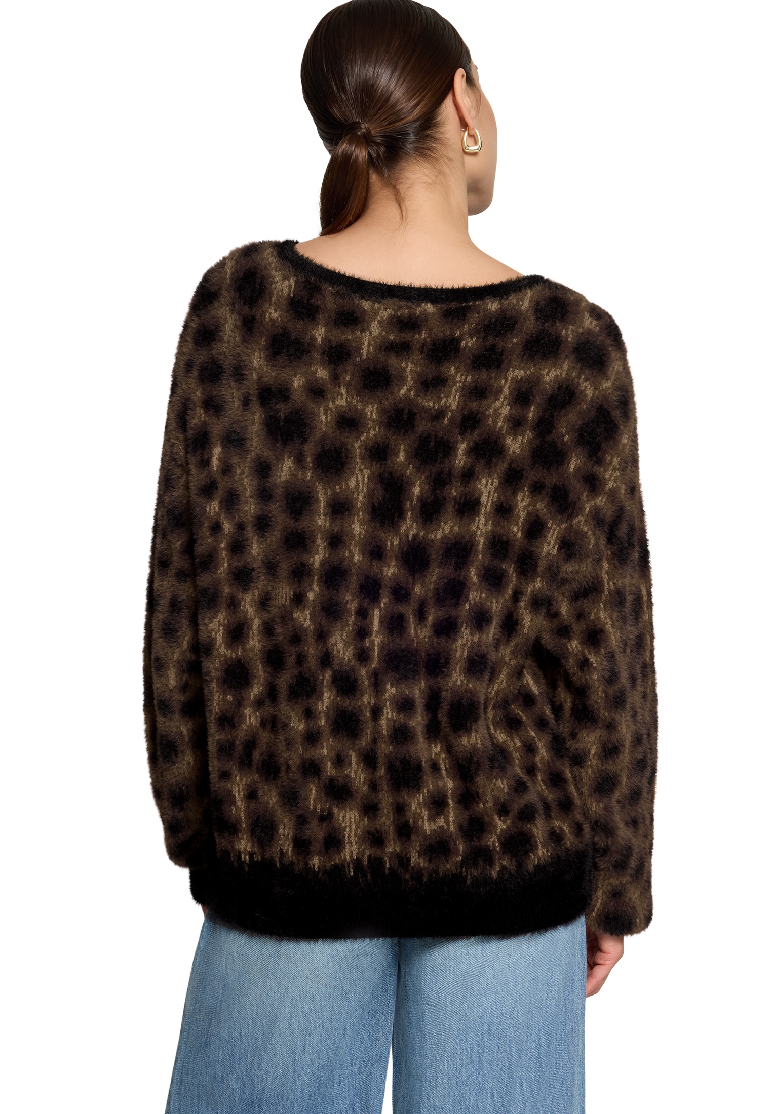 Zero Strickpullover »Strickpullover mit Jacquard«