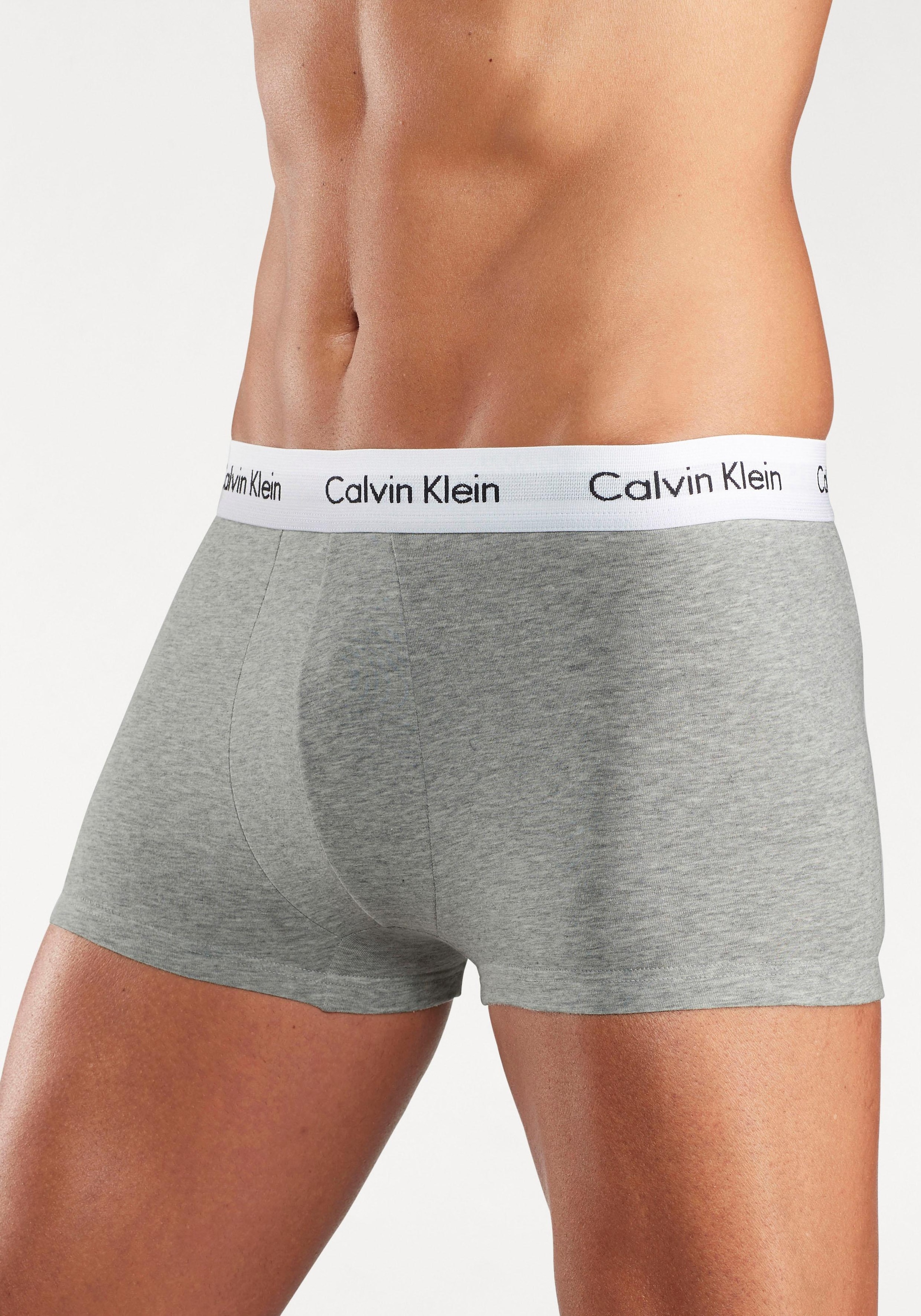 Calvin Klein Underwear Hipster, (3 St.), mit weißem Webbund