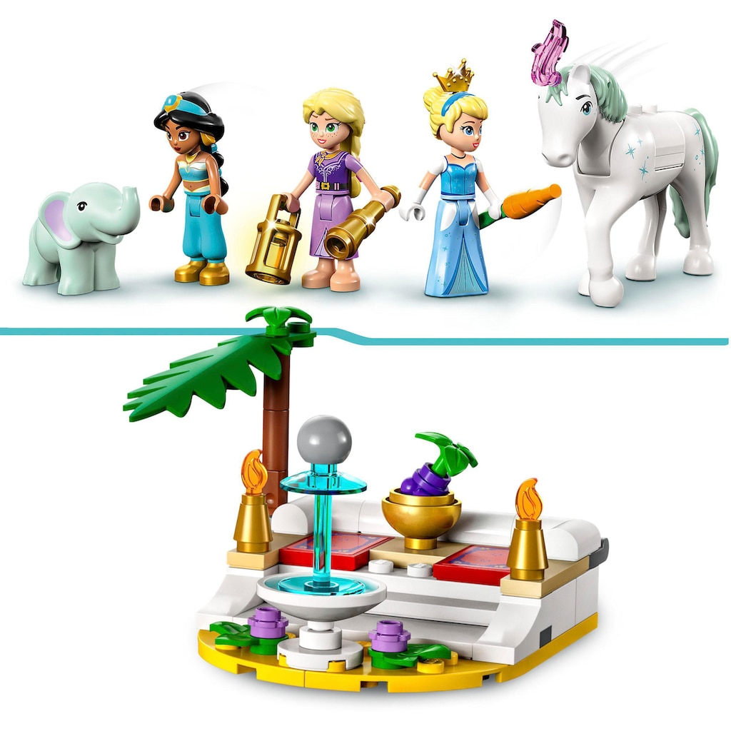 LEGO® Konstruktionsspielsteine »Prinzessinnen auf magischer Reise (43216), LEGO® Disney«, (320 St.)