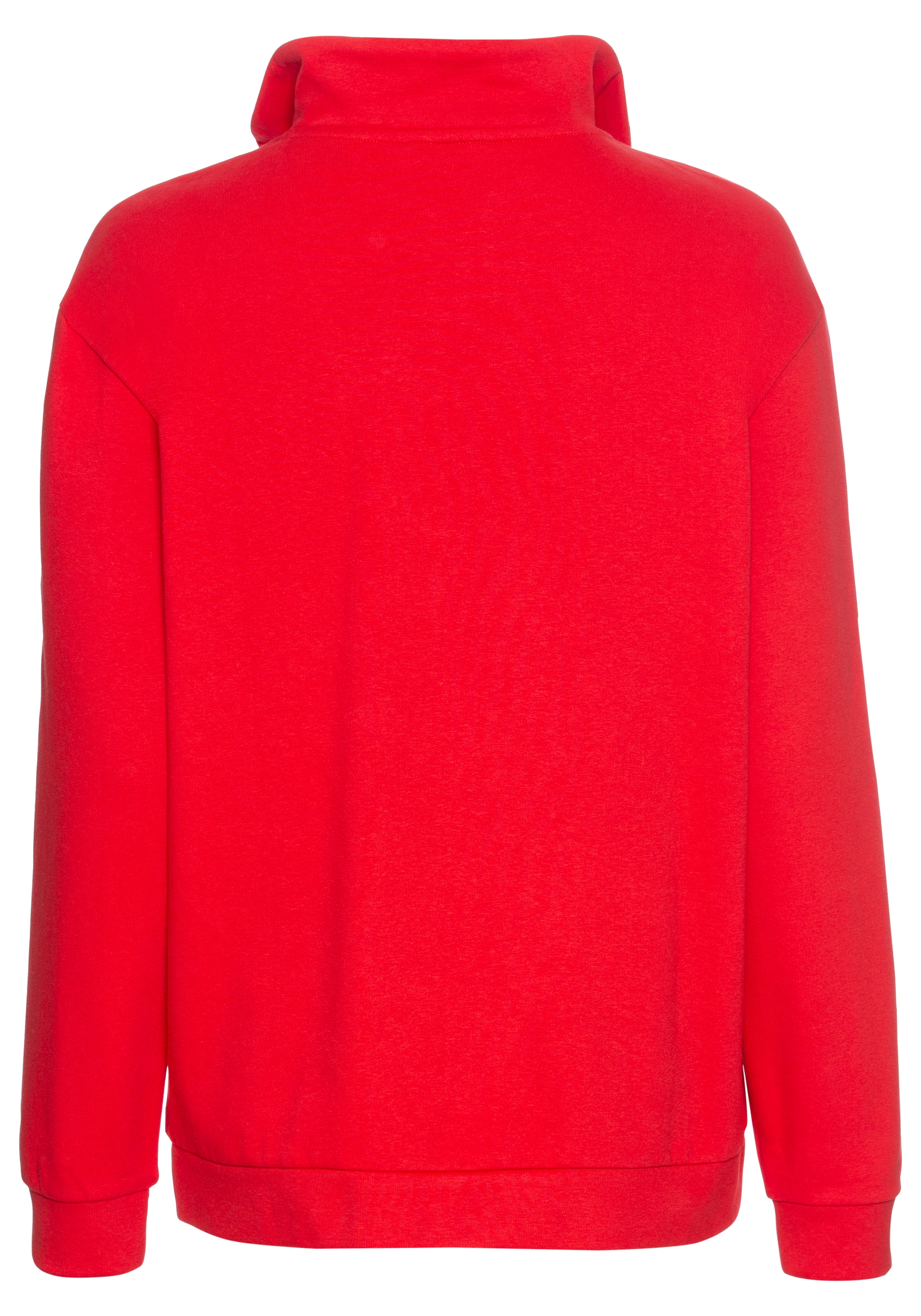 DELMAO Sweatshirt, mit Troyer Kragen - NEUE KOLLEKTION
