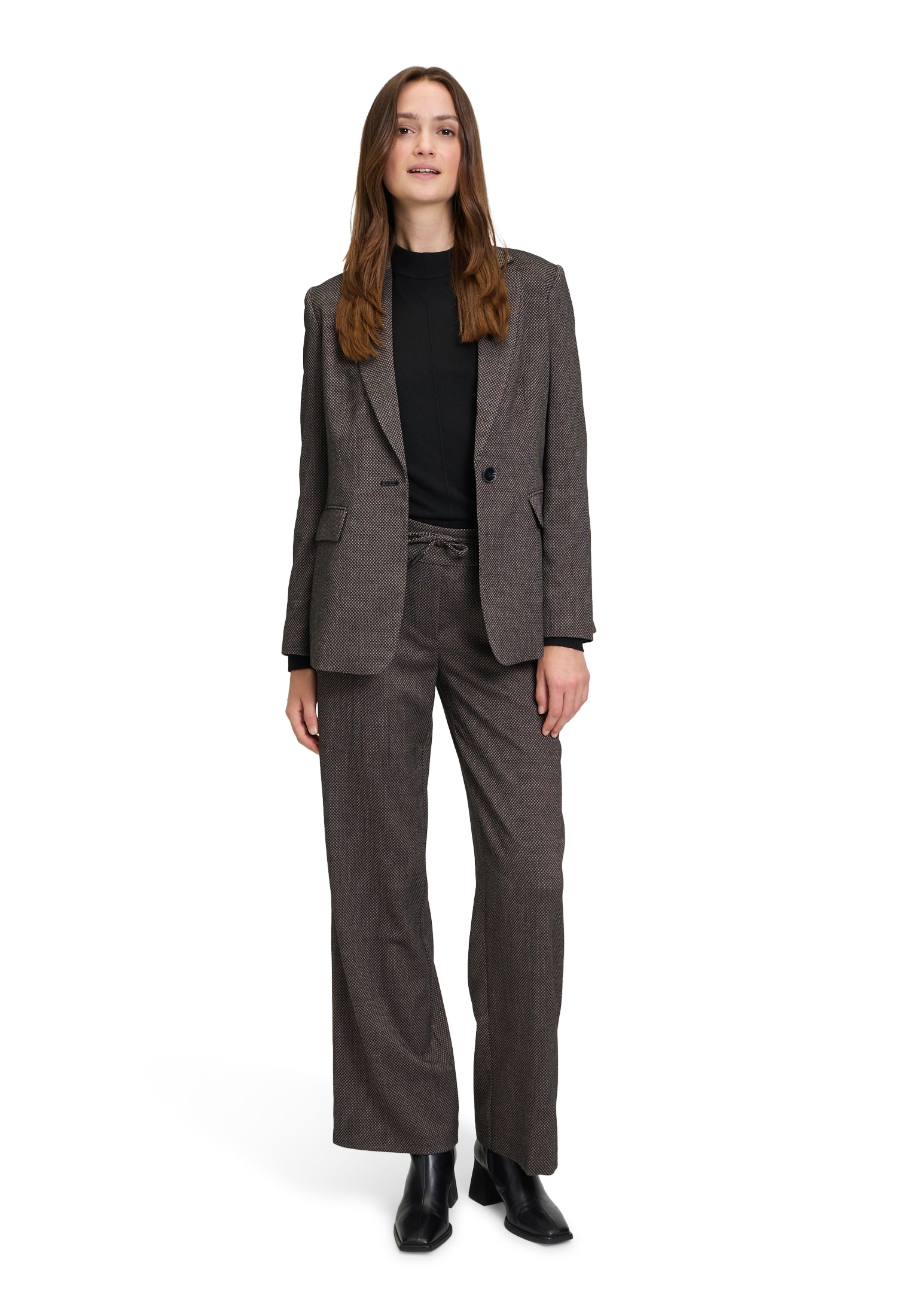 Betty&Co Longblazer »Longblazer mit Taschen«
