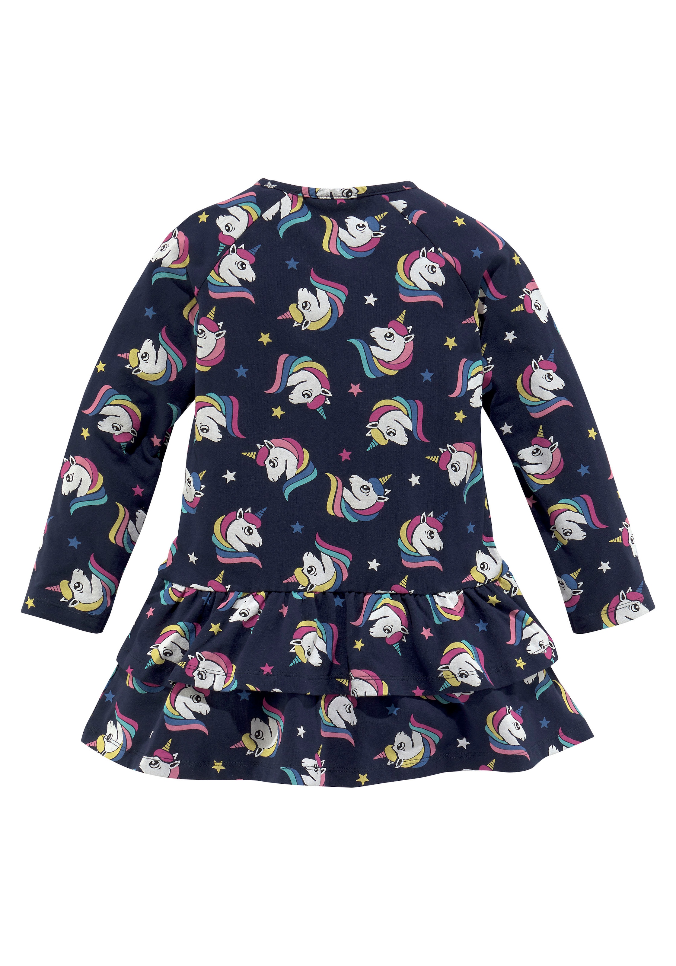 KIDSWORLD Jerseykleid »für kleine Mädchen«, festliche Anlässe, kniefreie Länge, eleganter Stil