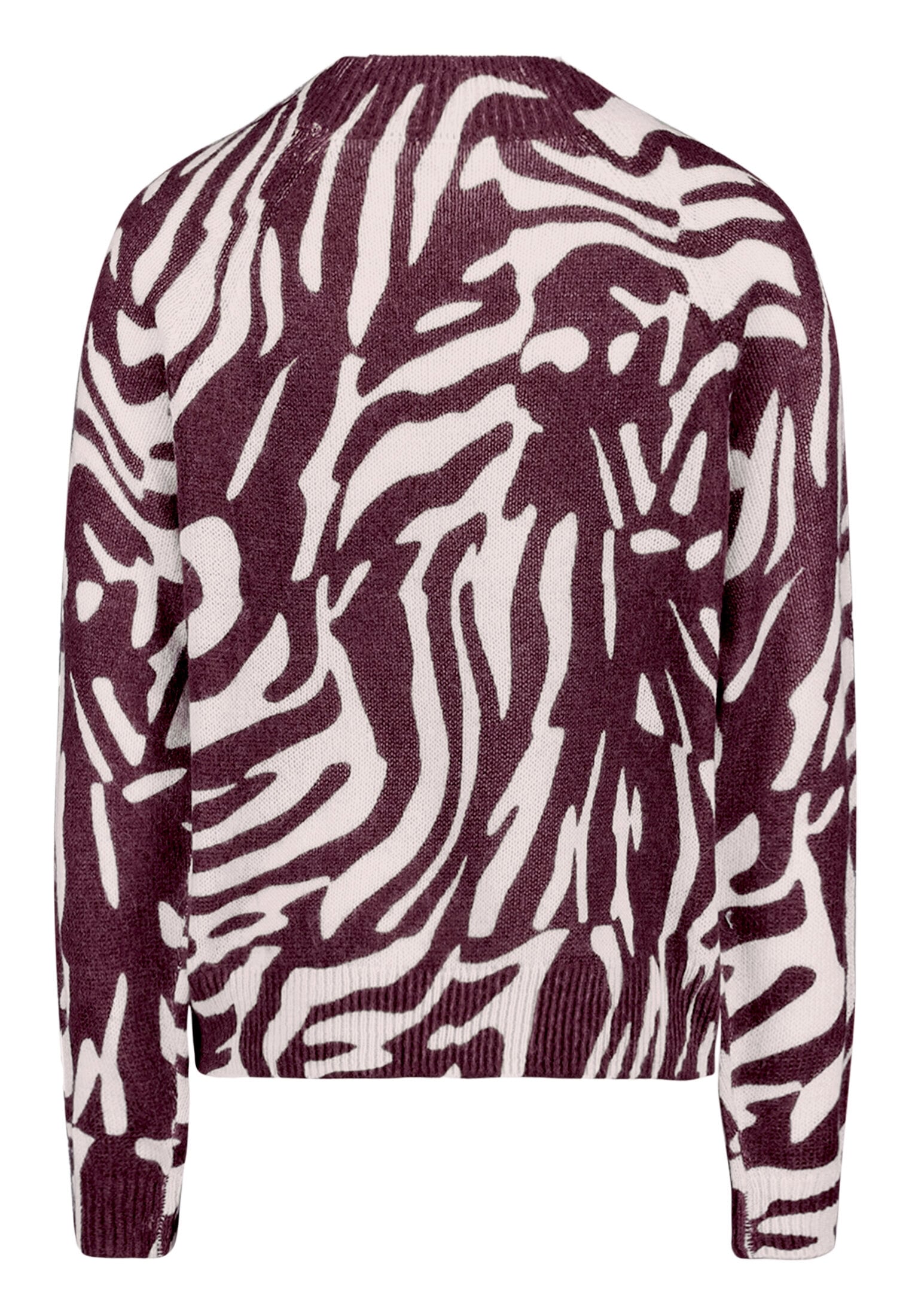 Betty&Co Strickpullover »Strickpullover mit Animalprint«