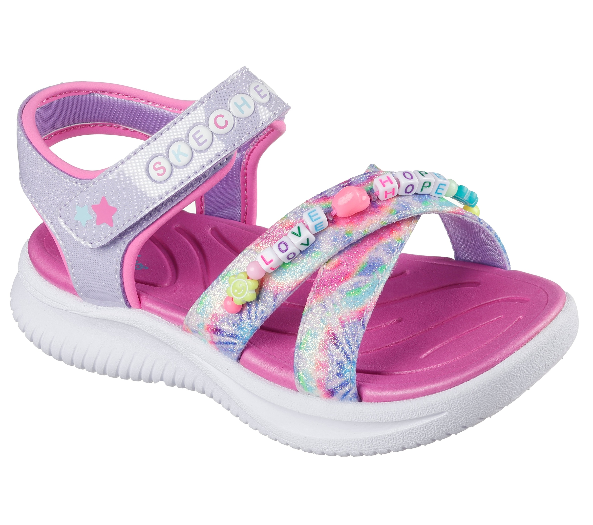 Skechers Sandale »JUMPSTERS SANDAL«  Sommerschuh mit Klettverschluss, Größenschablone zum Download