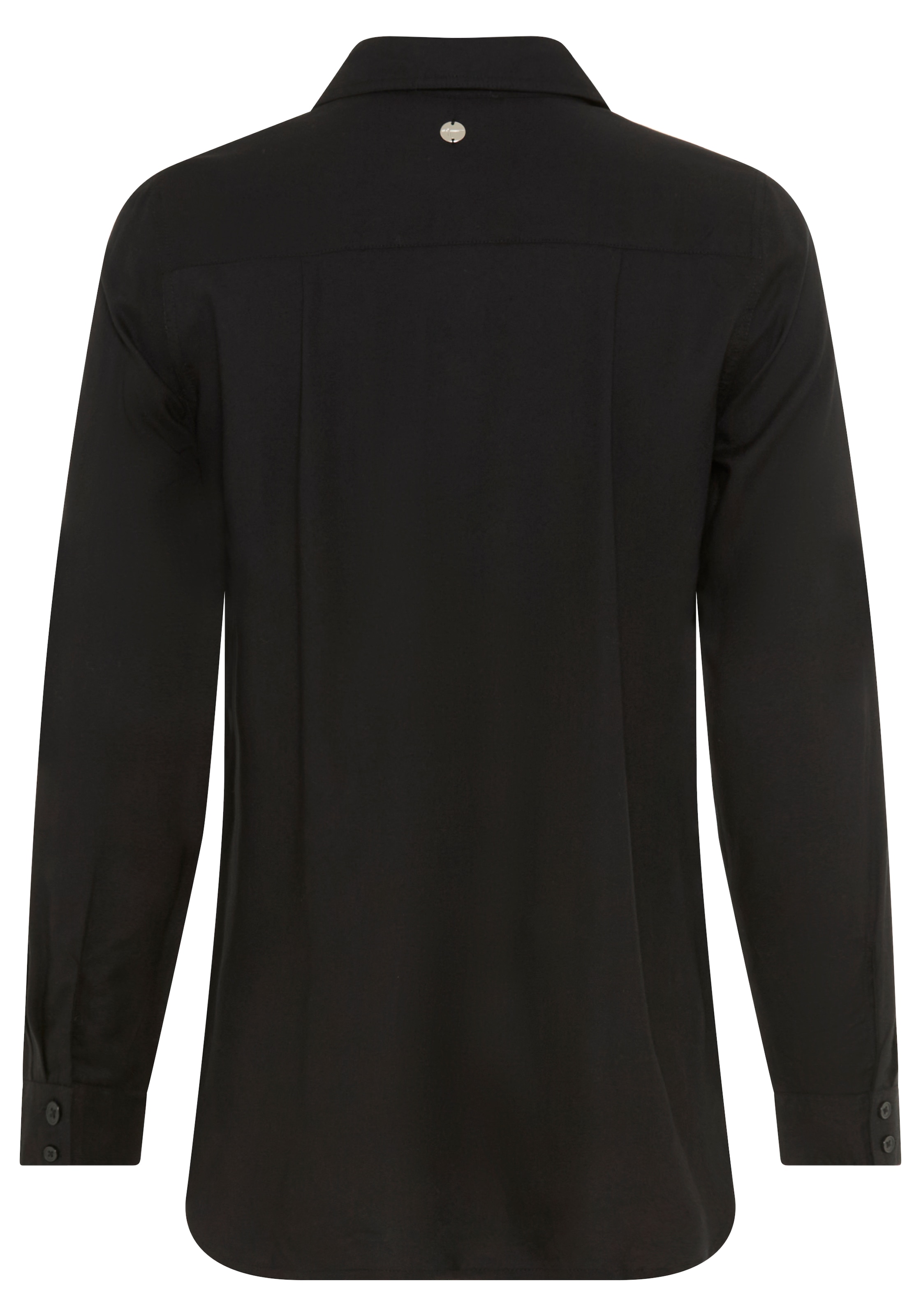 Tamaris Hemdbluse im Oversize-Look mit Tasche