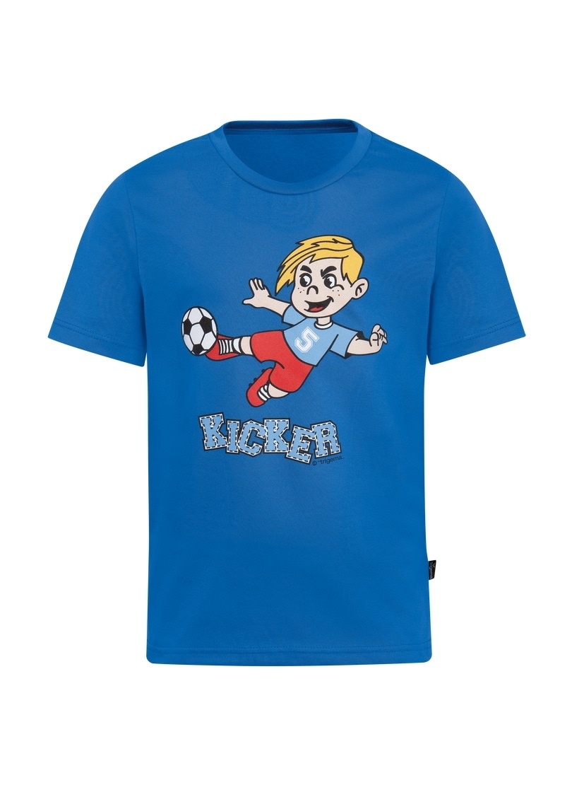 Trigema T-Shirt »TRIGEMA T-Shirt Fußball-Raudi« bei
