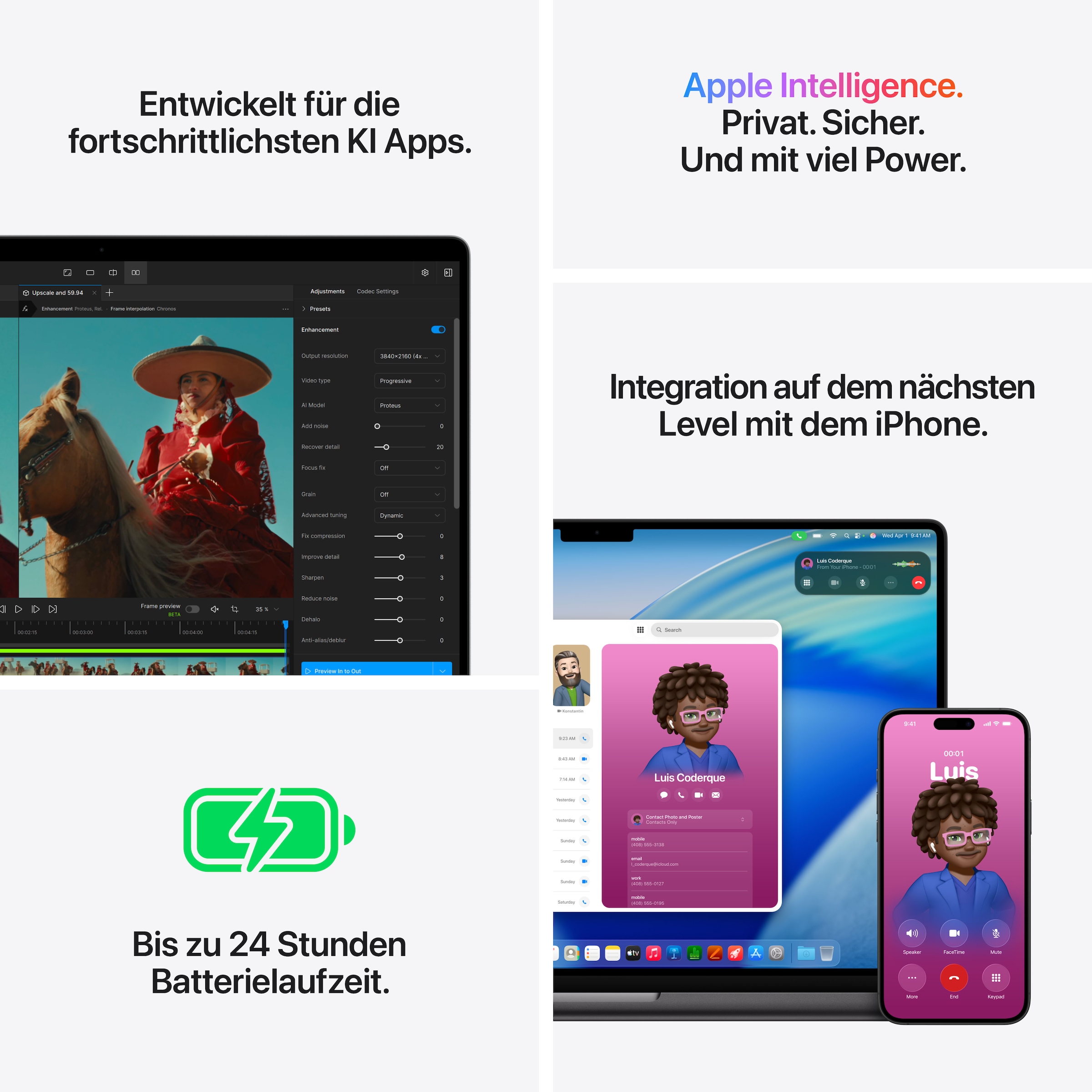 Apple Notebook »16" MacBook Pro« 41,05 cm / 16,2 ″ Apple M5 Pro 20-Core GPU 1.000 GB SSD