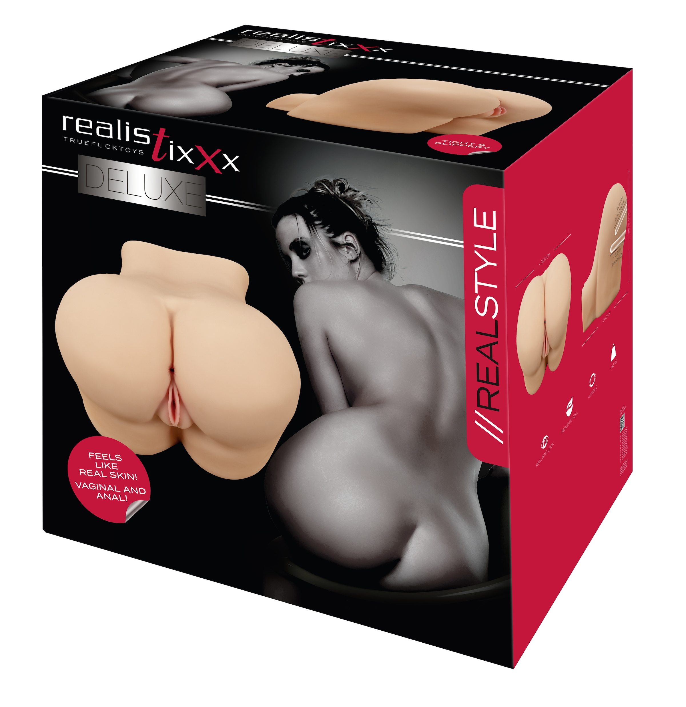 Realistixxx Masturbator »Torso-Masturbator Deluxe Ass«