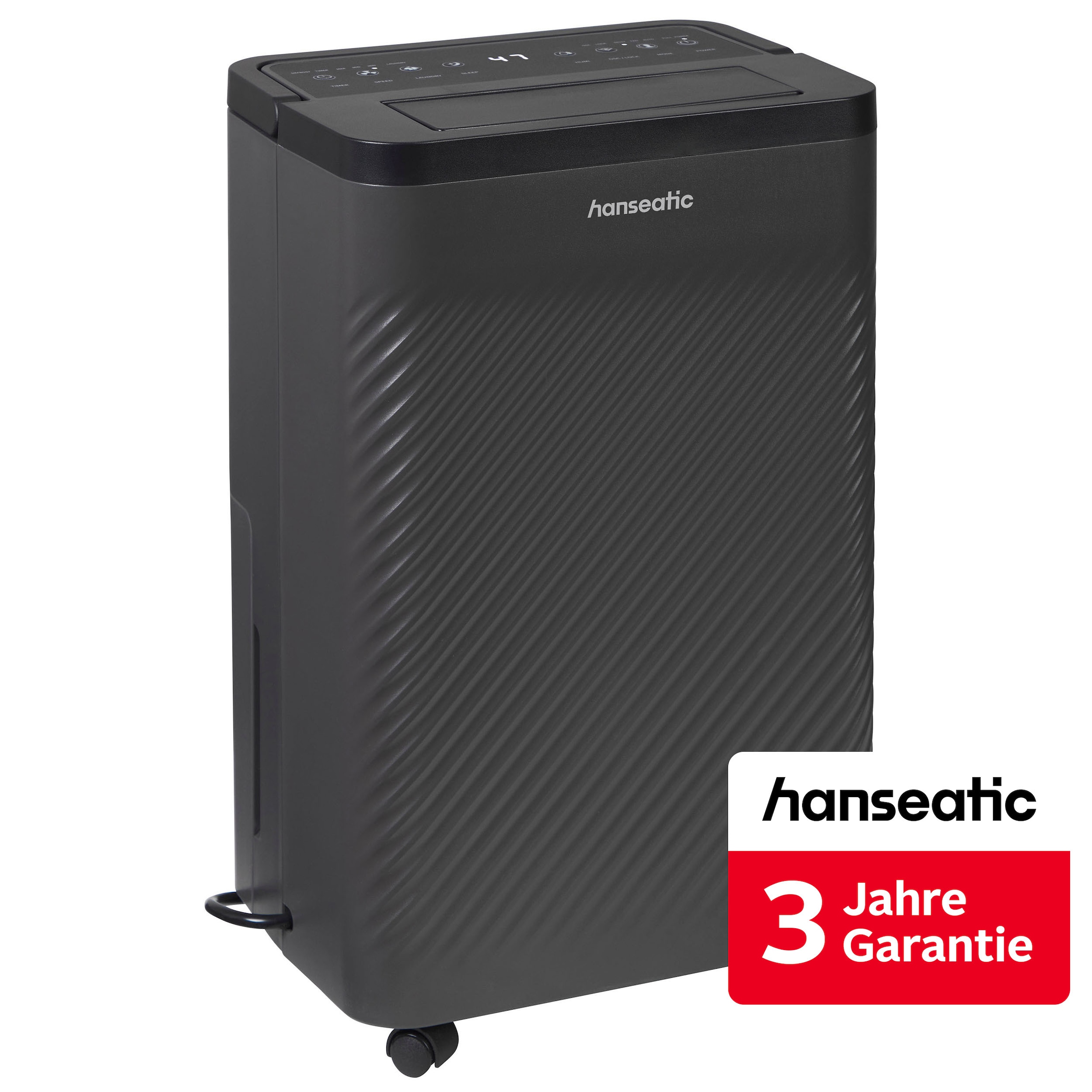 Hanseatic Luftentfeuchter "Hanseatic 12L, 2in1 Entfeuchtung & Luftreinigung" Entfeuchtung 12 l/Tag inkl. 3 Jahre Herstellergarantie