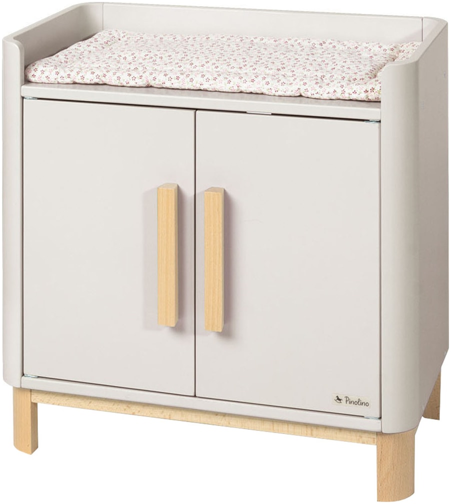 Pinolino® Puppenwickeltisch »Malea« inklusive Wickelauflage »rosa Blümchen«