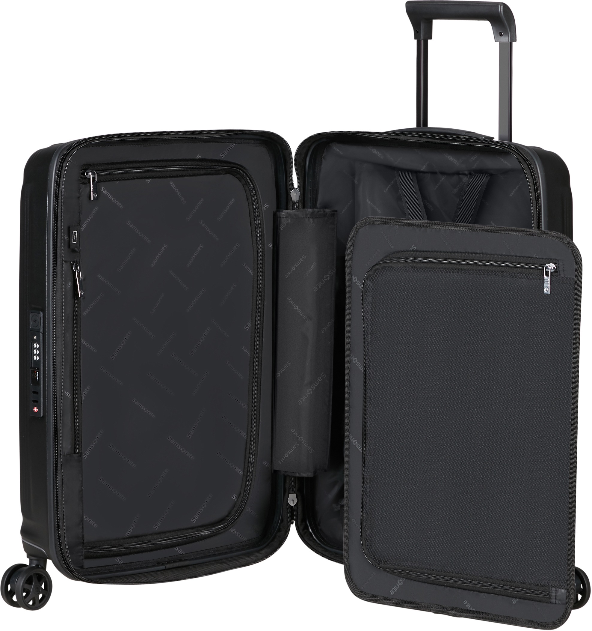 Samsonite Hartschalen-Trolley »NUON, verschiedene Größen und Farben«, 4 Rollen, Hartschalen-Koffer TSA-Zahlenschloss Volumenerweiterung bei S/XL