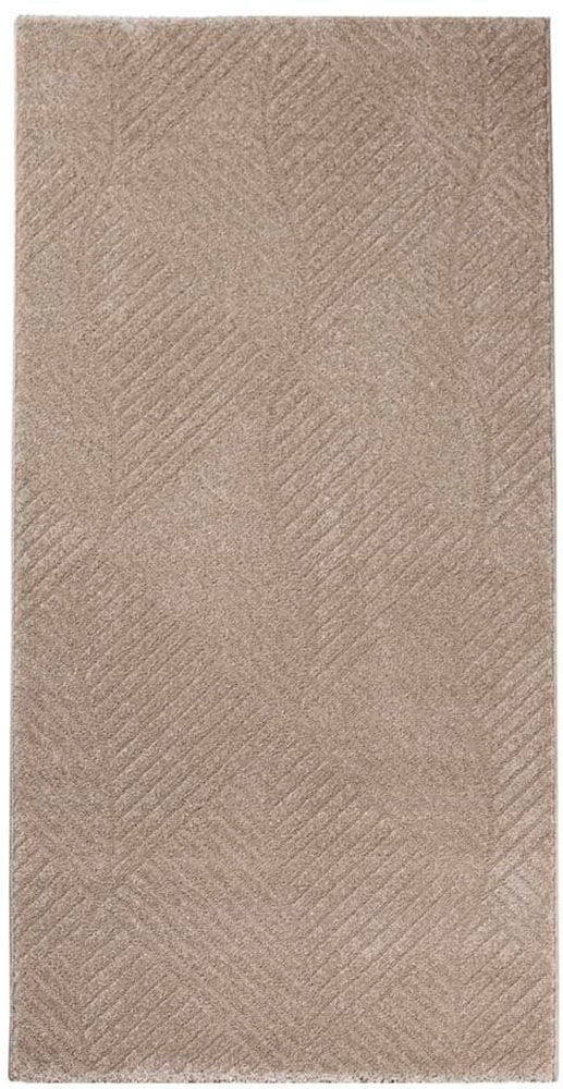 Carpet City Teppich »Friseé-Teppich FANCY 904«, rechteckig, 12 mm Höhe, Läufer, Kurzflor Wohnzimmer, florale 3D-Optik, für Schlafzimmer