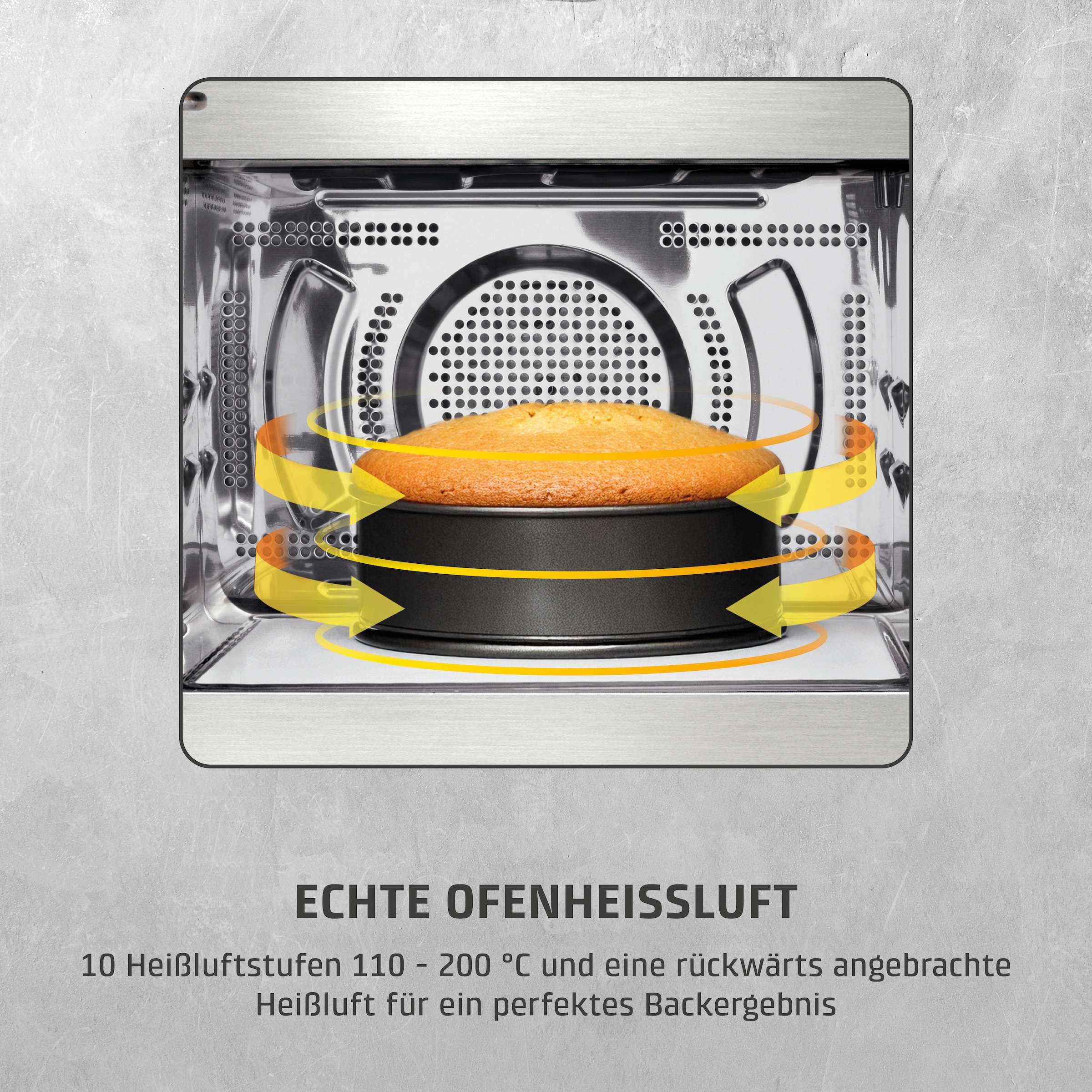 Caso Mikrowelle »3351 MCG 25 Ceramic Chef« Grill | Heißluft | Mikrowelle 2100 W