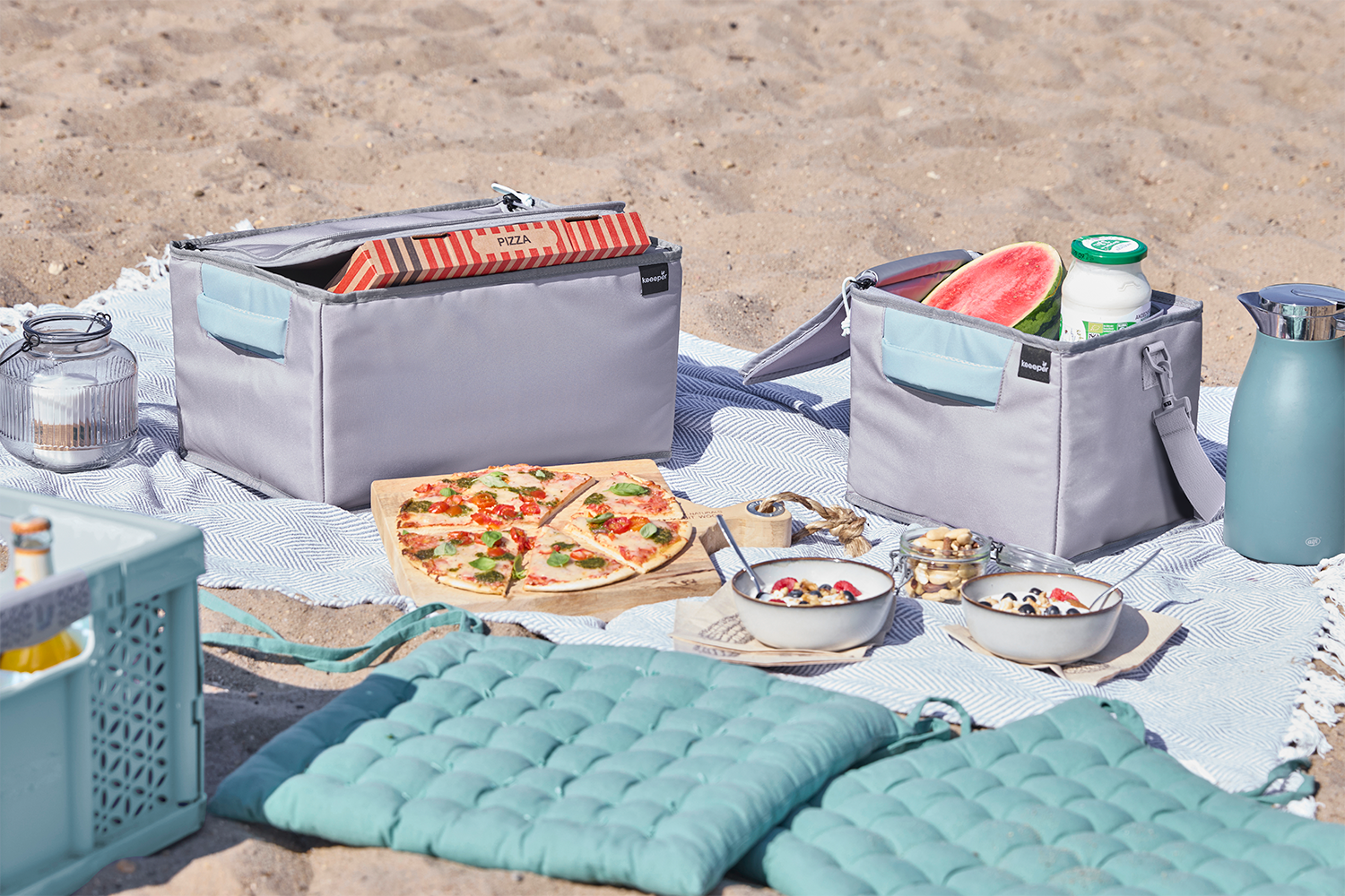 keeeper Kühltasche »nea, faltbare Isoliertasche« wasserabweisend und auslaufsicher