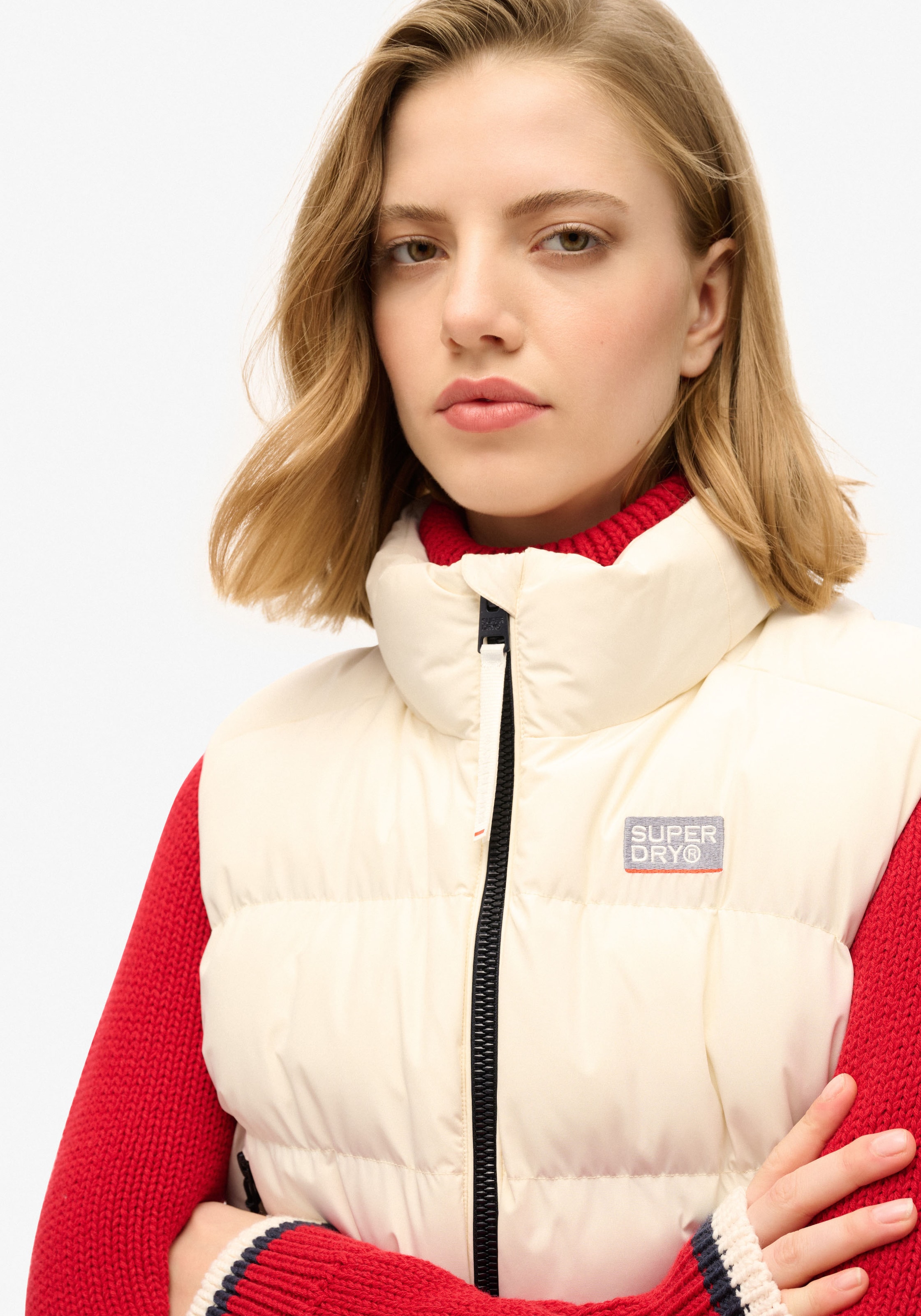 Superdry Steppweste »SPORTS PUFFER GILET«