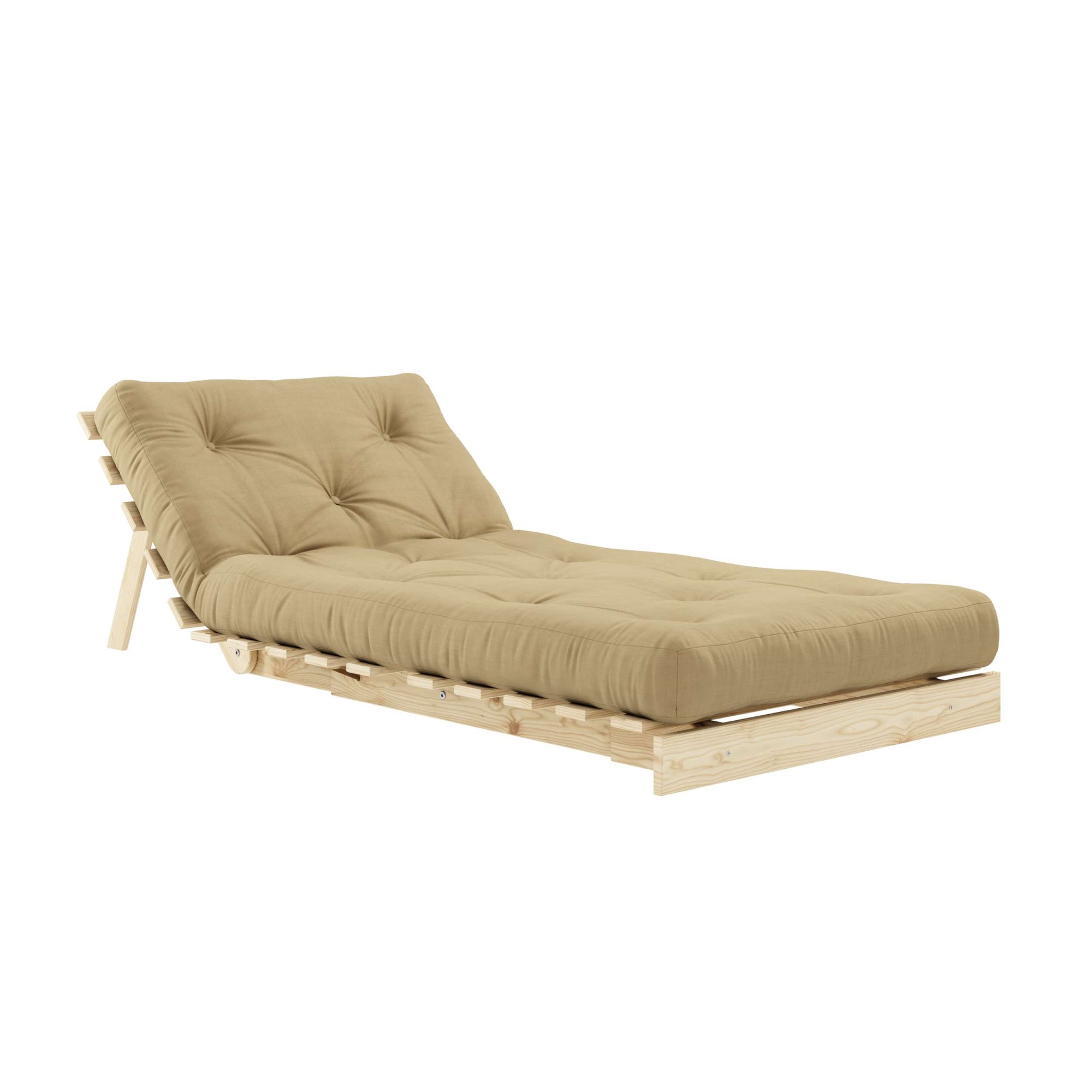 Karup Design Daybett »Roots Schlafsofa, Gästebett, Sofa inkl. Futonmatratze«, Liegefläche 90/140/160 x200 cm, FSC® zertifizierte Kiefer
