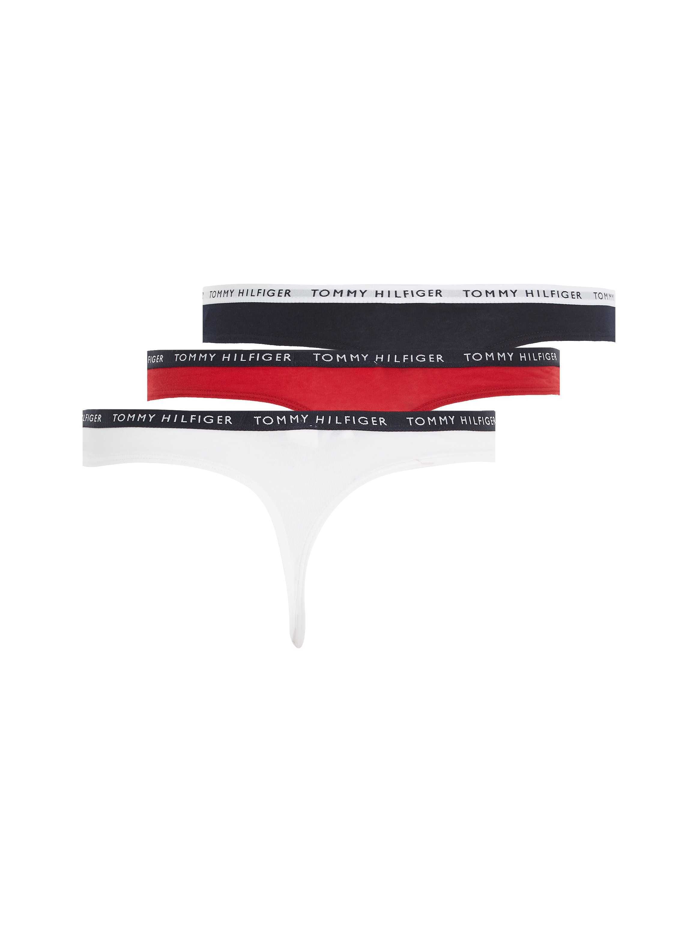 Tommy Hilfiger Underwear Slip, (3 St.), mit schmalem Logobündchen