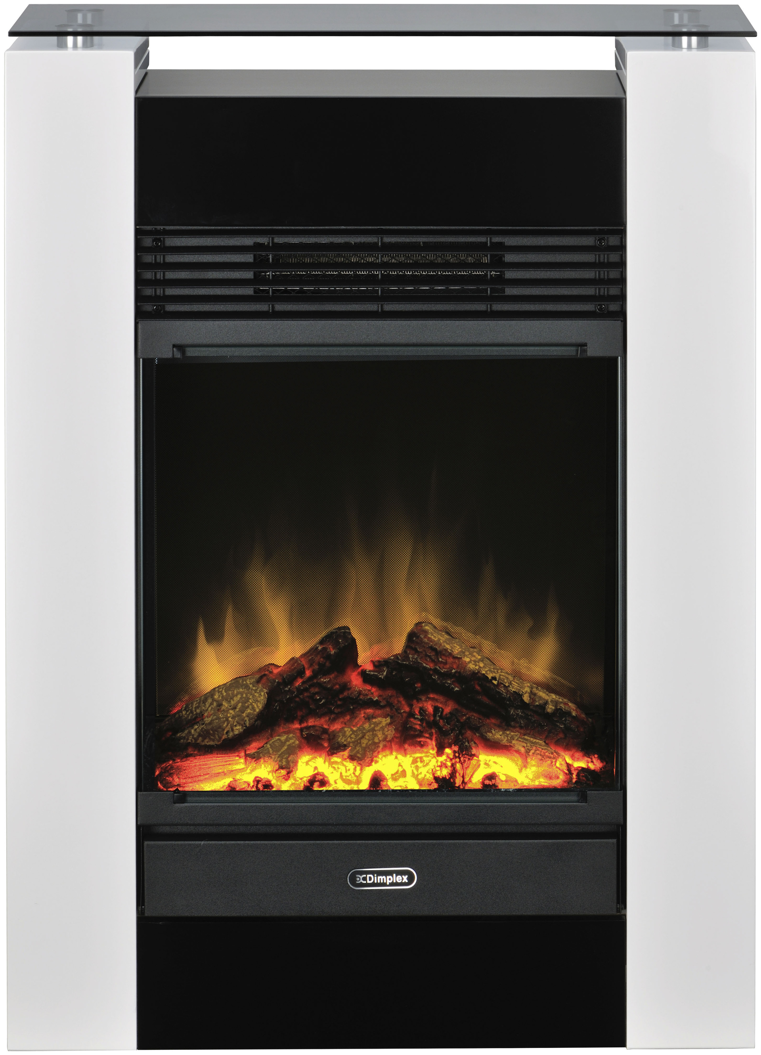 Elektrokamin »Gisella white«, 2 Heizstufen 750/1500 W, inkl. Fernbedienung; Optiflame®...