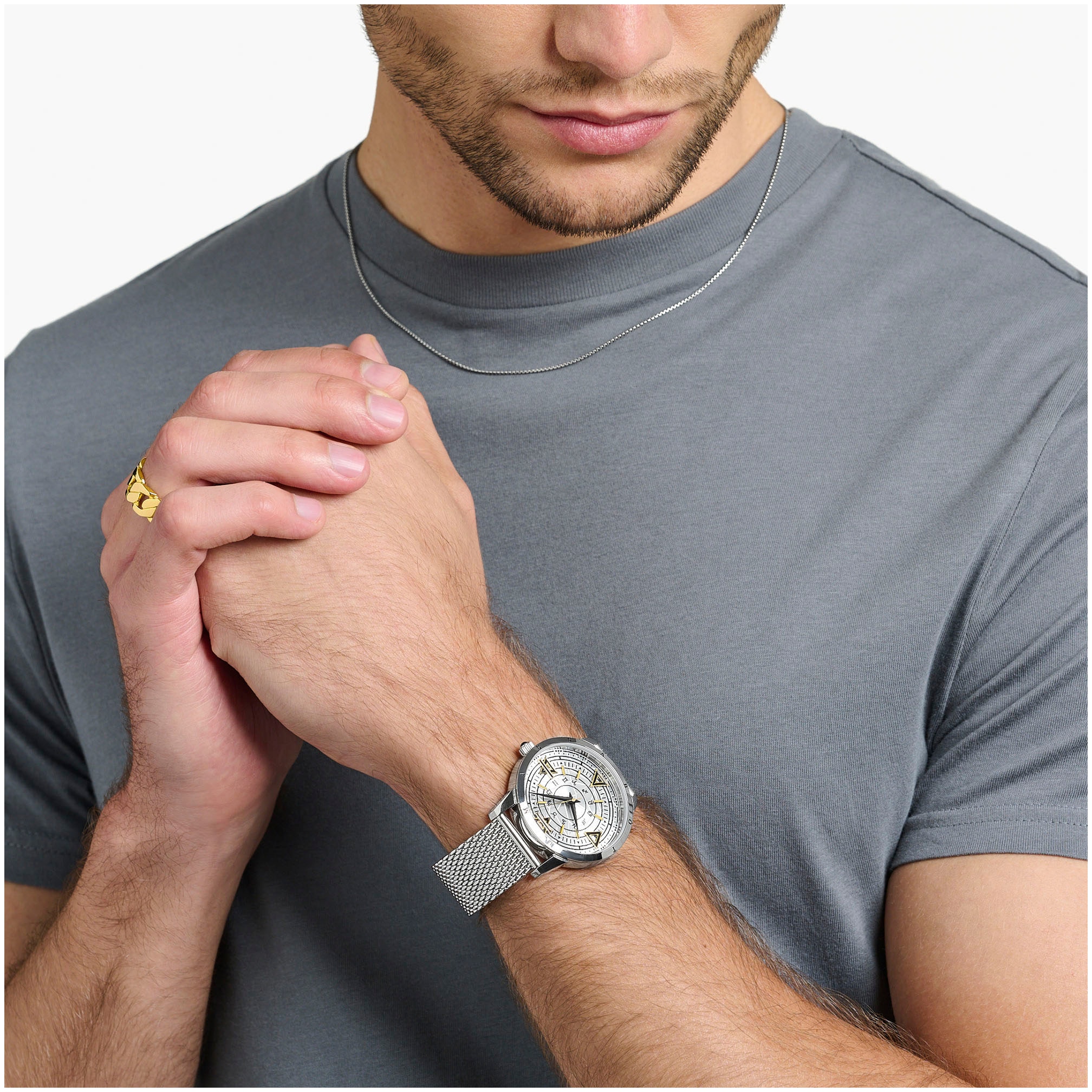 THOMAS SABO Quarzuhr »ELEMENTS OF NATURE« Armbanduhr für Damen und Herren, unisex, Onyx-Steine