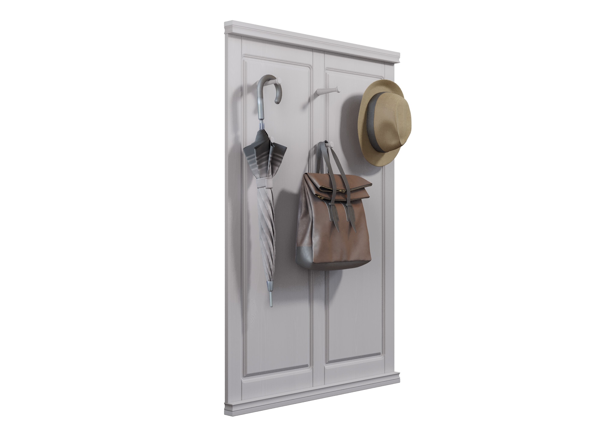 Home affaire Garderobenpaneel »Gotland« aus massiver Kiefer, FSC®-zertifiziert, mit 6 Haken, 85 cm breit