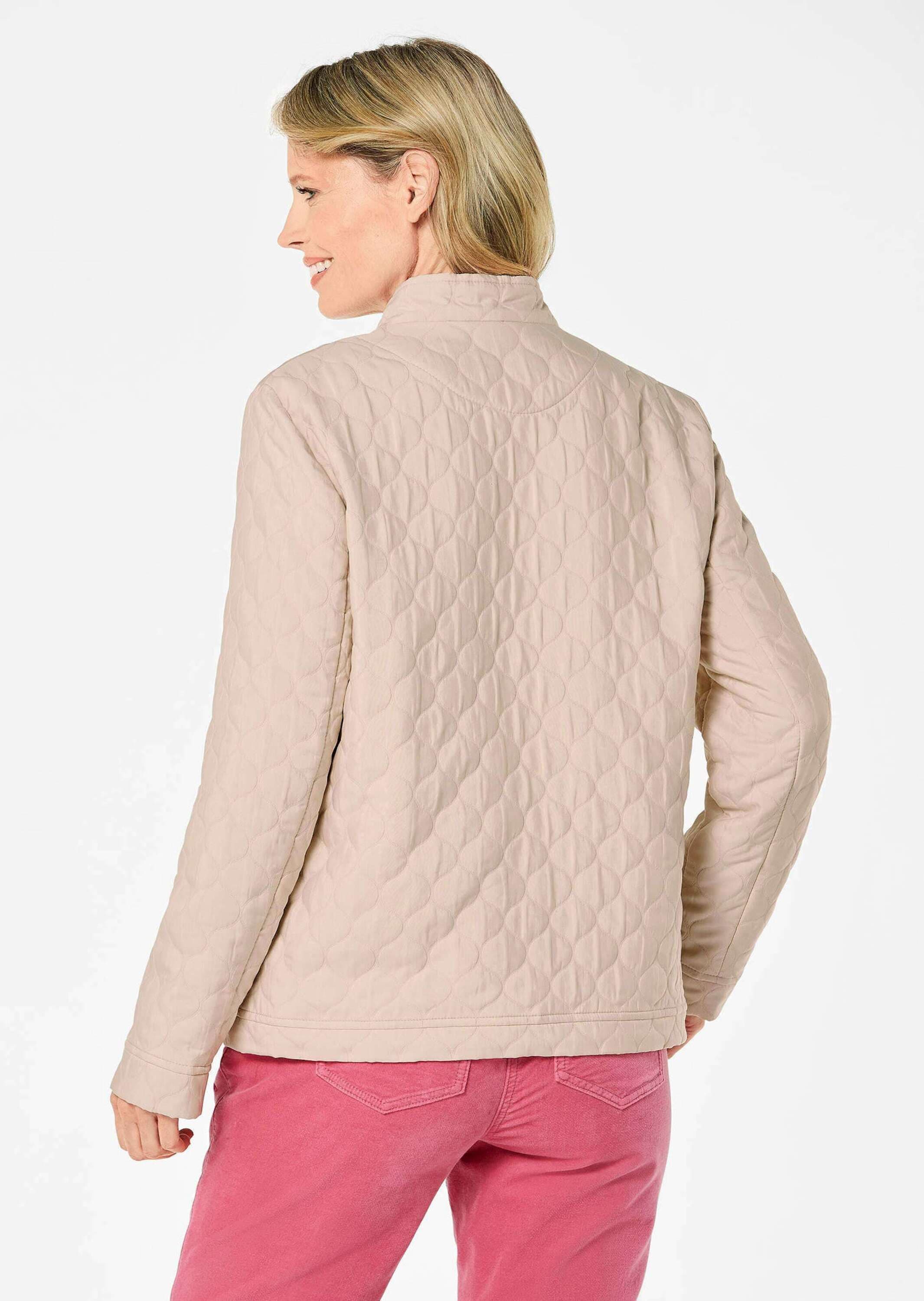 GOLDNER Sommerjacke »Lässige Baumwolljacke mit Stehkragen« Stepp-Optik