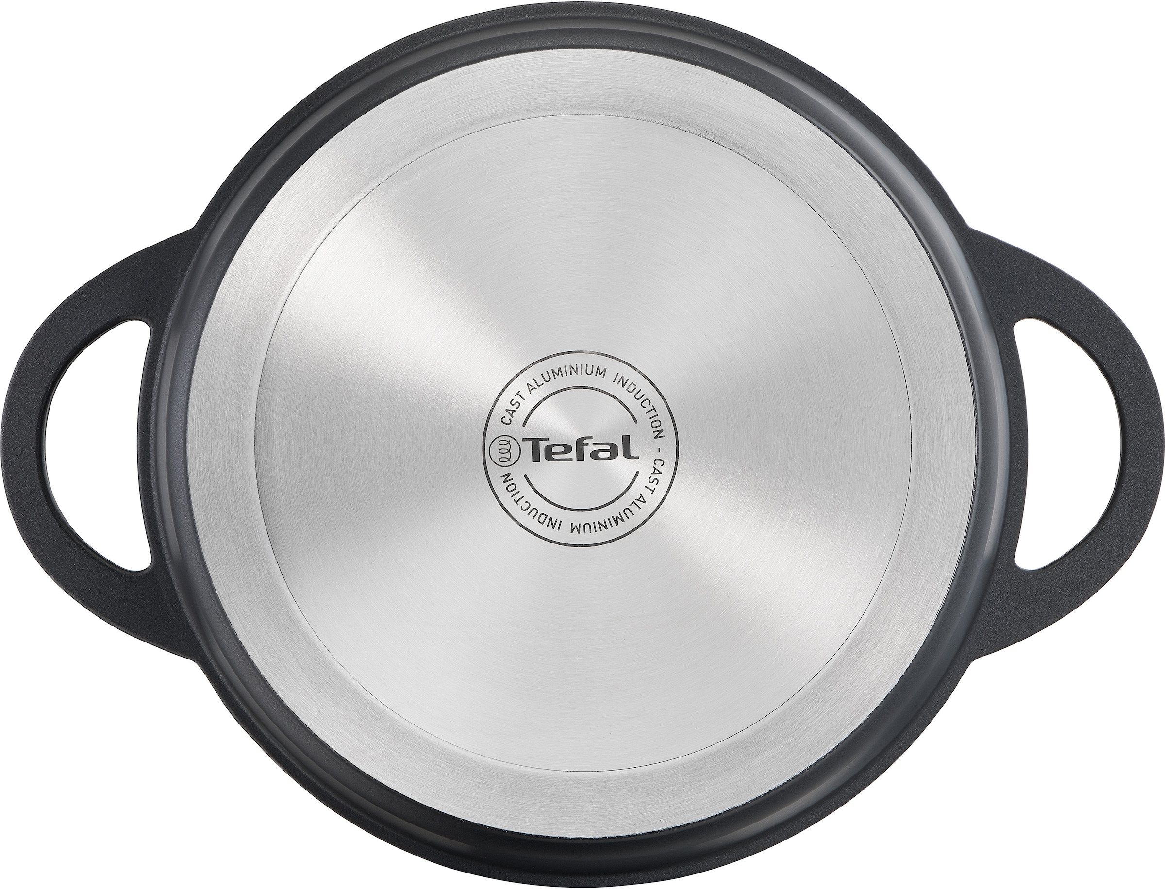 Tefal Schmortopf »Trattoria Bräter mit Deckel«, Aluminiumguss, (1 tlg.), Antihaftversiegelung, für alle Herdarten geeignet, Induktion, E21844