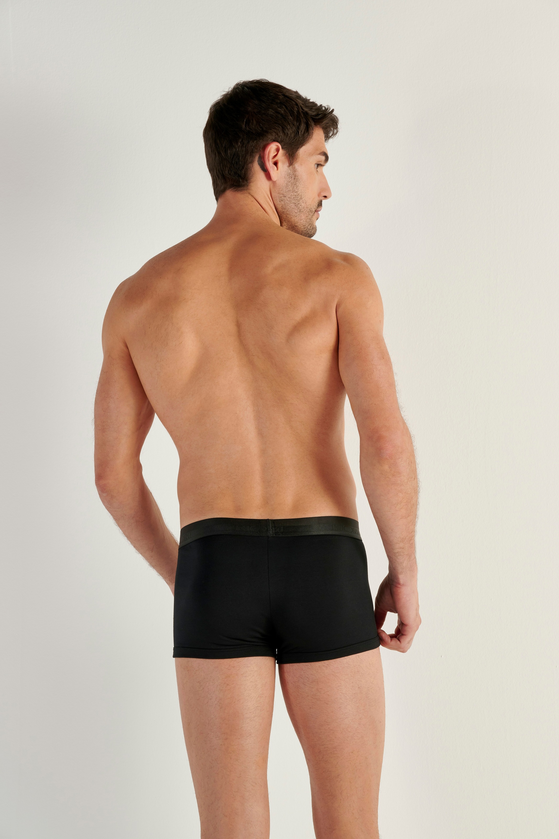 Hom Boxershorts »HO1« bequem, weich, eng, elastisch, basic, breiter Bund, Baumwollmix