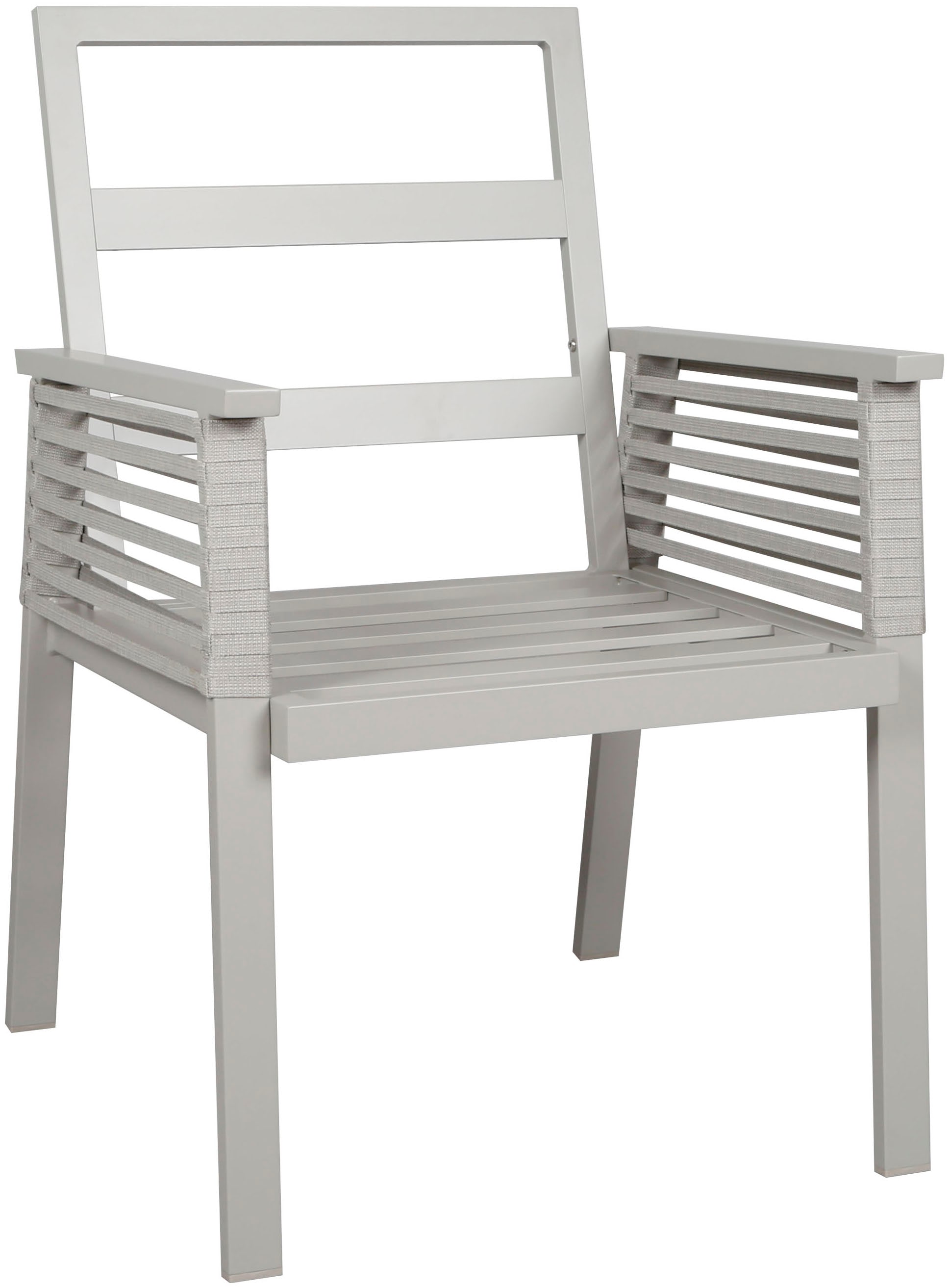 KONIFERA Garten-Essgruppe »Edessa, TOPSELLER!« Set, 6x Sessel, 6x Sitzauflagen, 6x Rückenauflagen,1x Tisch, 19 tlg. tlg. bestehend aus 6 Sesseln mit Auflagen, 1 Tisch